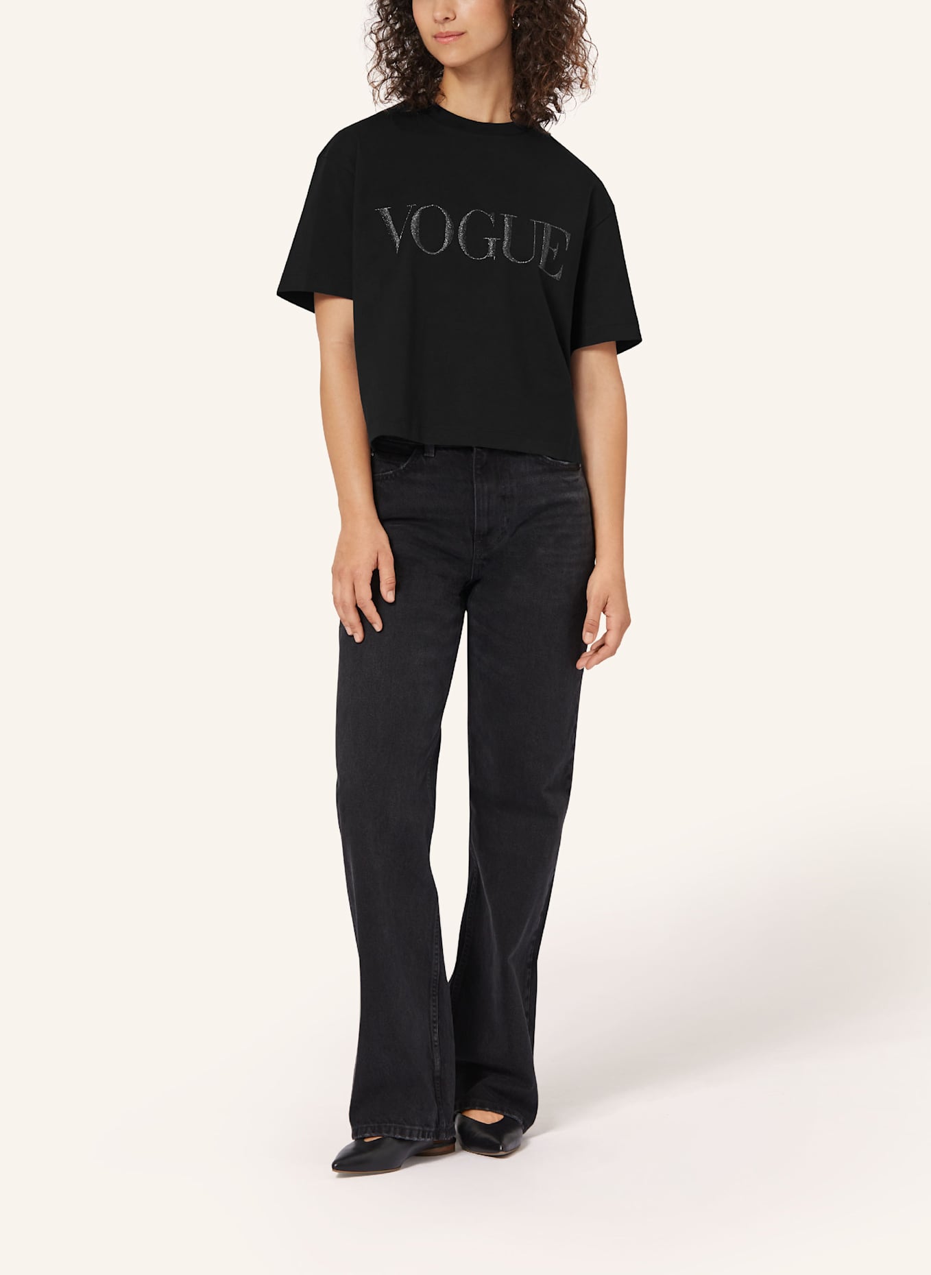 VOGUE COLLECTION T-Shirt, Farbe: SCHWARZ (Bild 4)