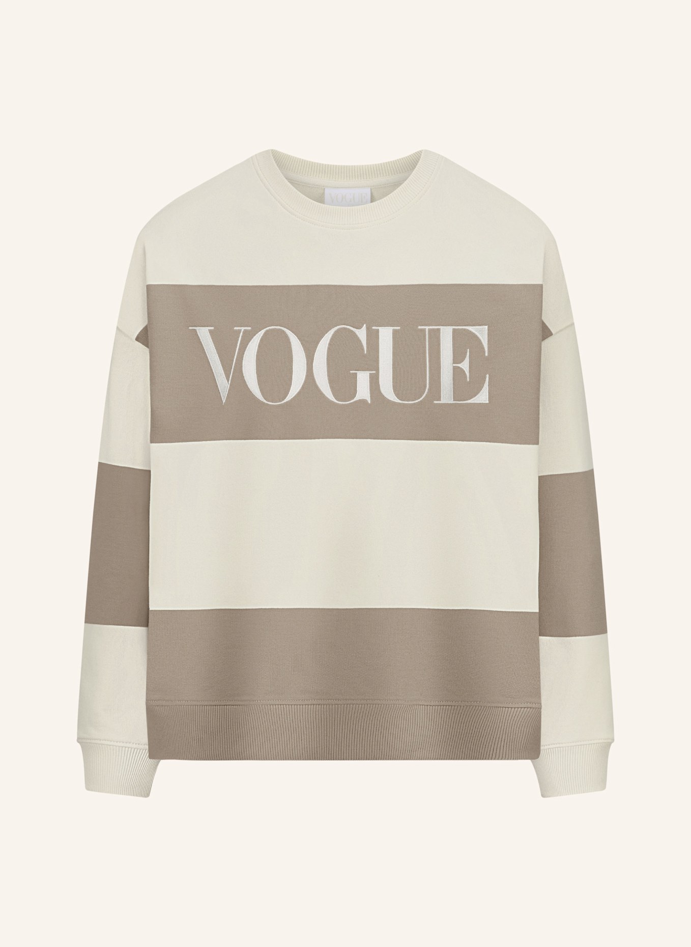 VOGUE COLLECTION Sweatshirt, Farbe: BEIGE (Bild 1)