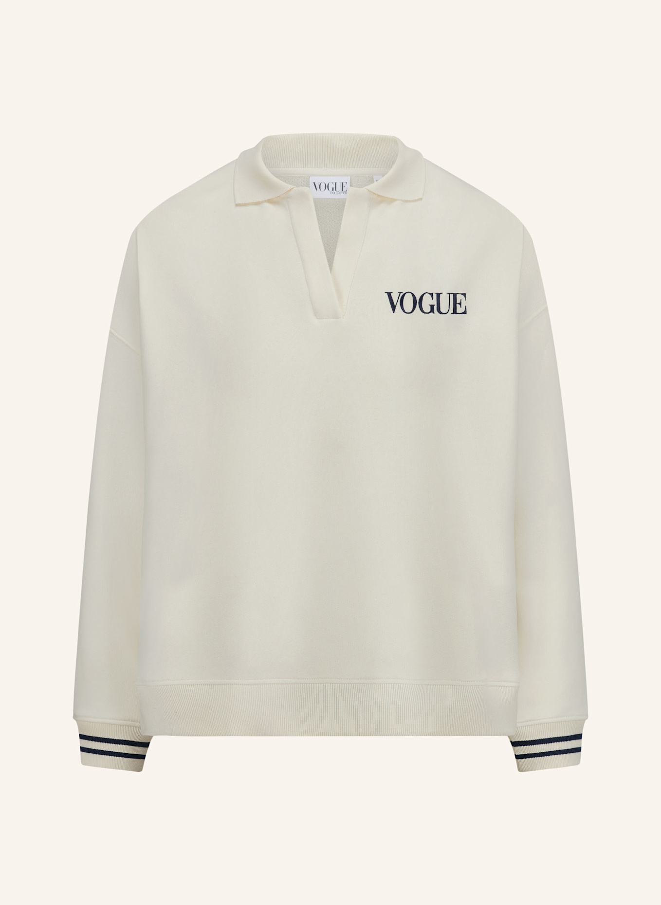 VOGUE COLLECTION Sweatshirt, Farbe: BEIGE (Bild 1)