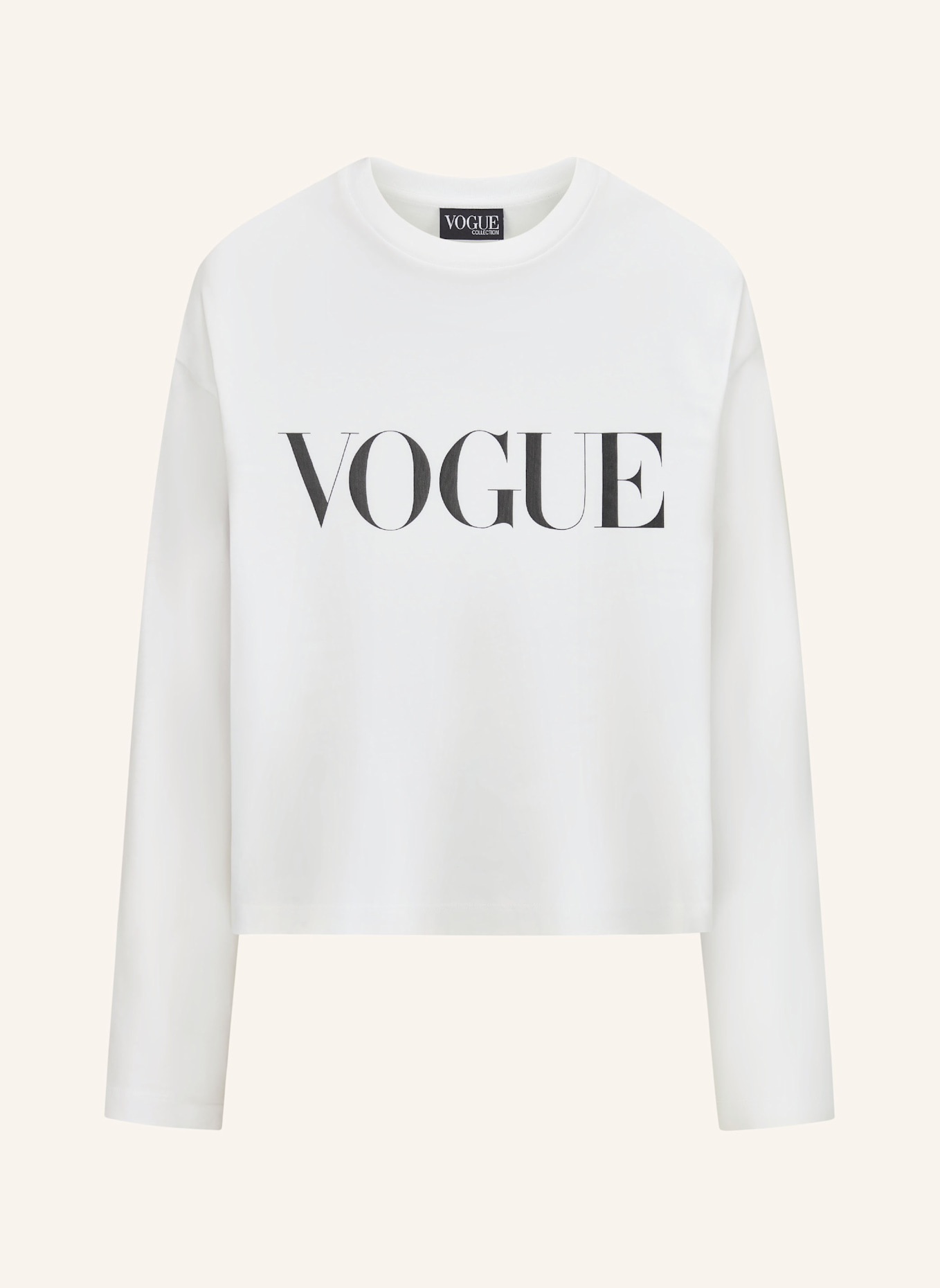 VOGUE COLLECTION Longsleeve, Farbe: WEISS (Bild 1)