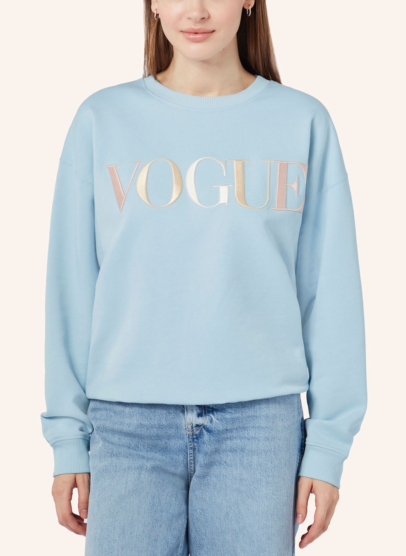 VOGUE COLLECTION Sweatshirt: HELLBLAU