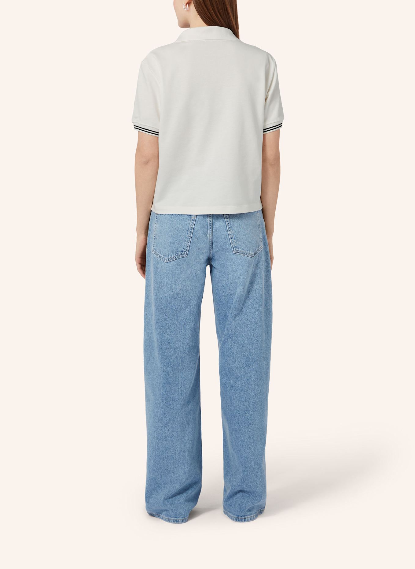 VOGUE COLLECTION T-Shirt: WEISS/ SCHWARZ