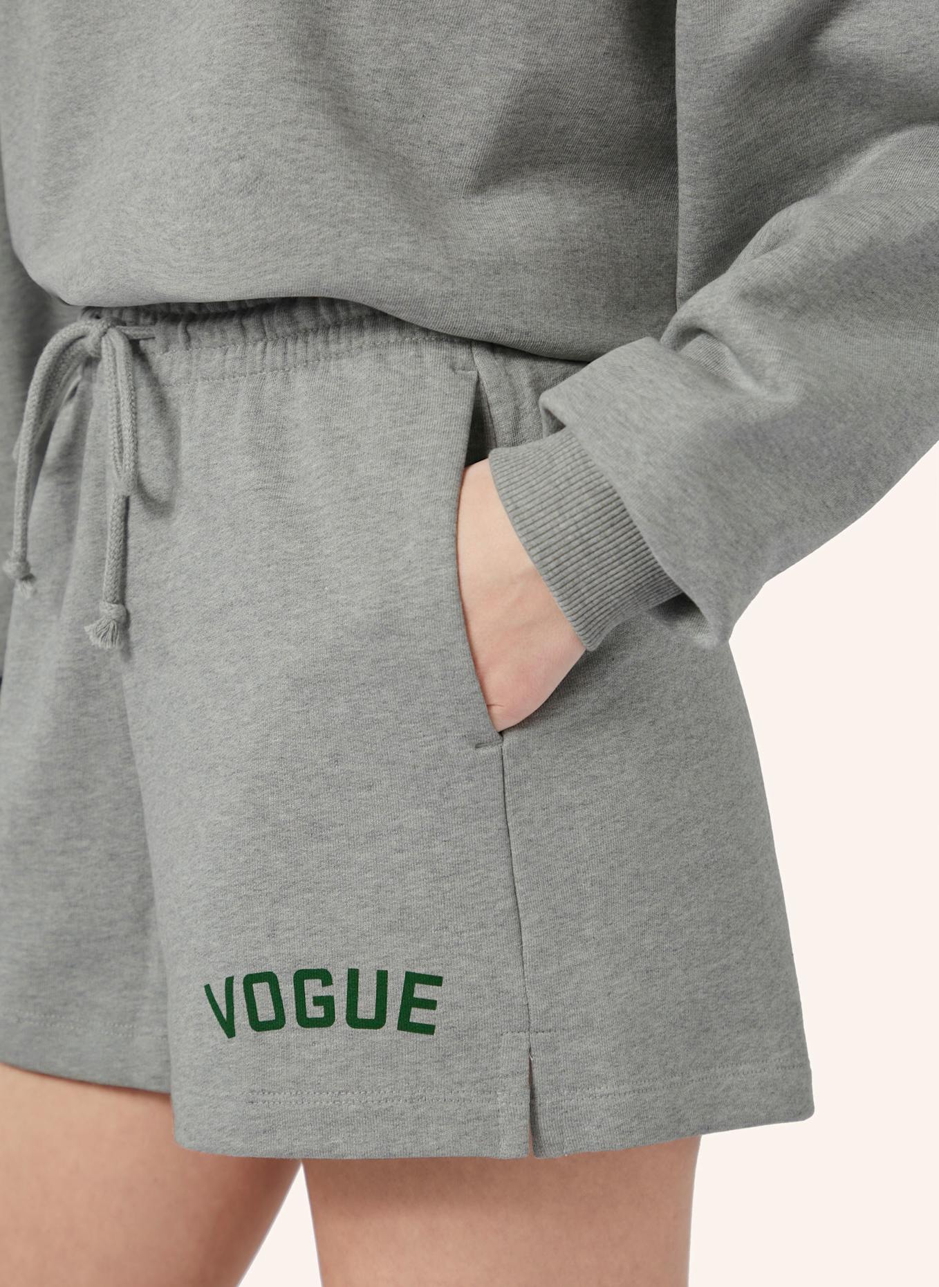 VOGUE COLLECTION Sweatshorts: GRAU