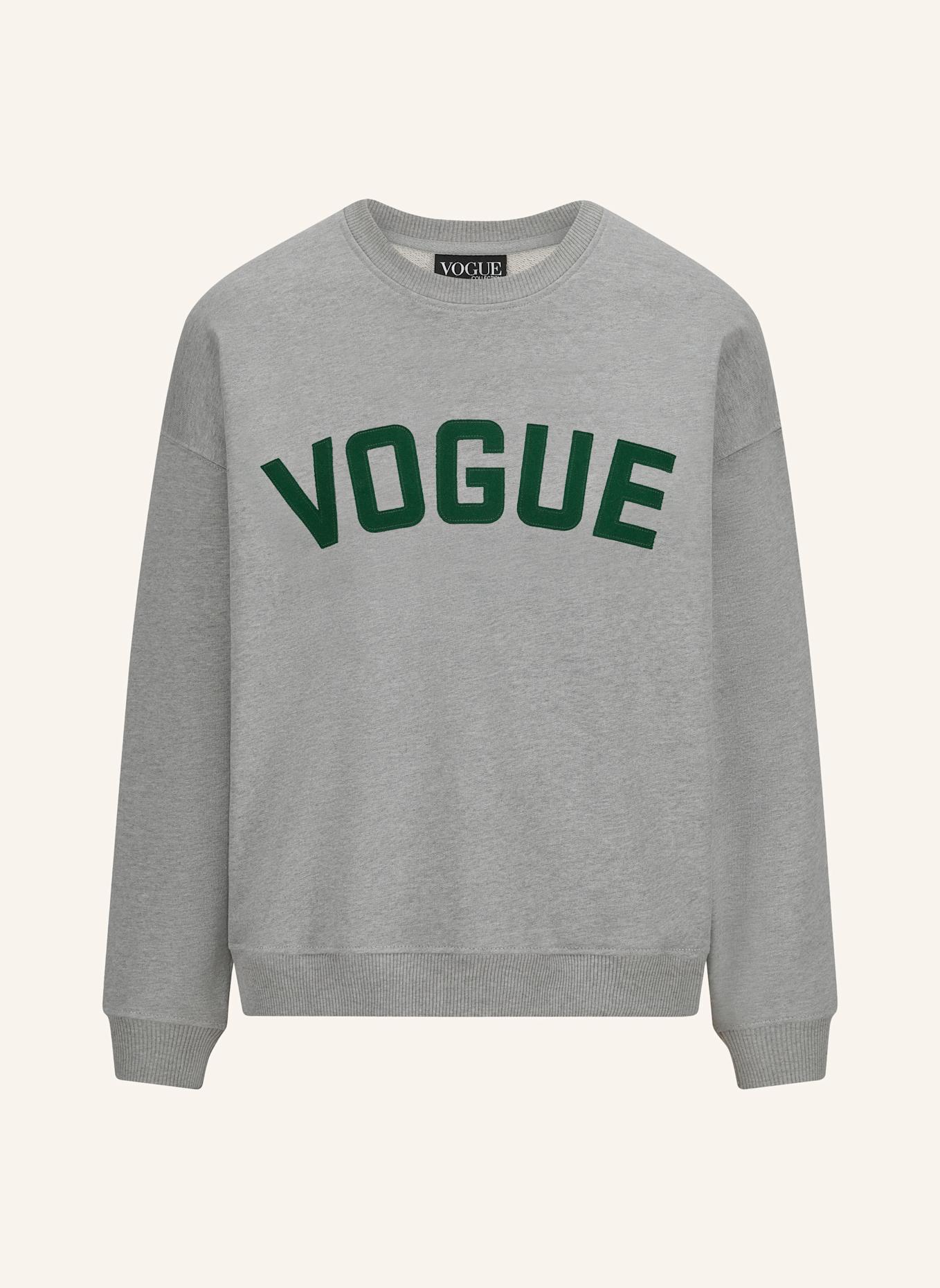 VOGUE COLLECTION Sweatshirt: GRAU