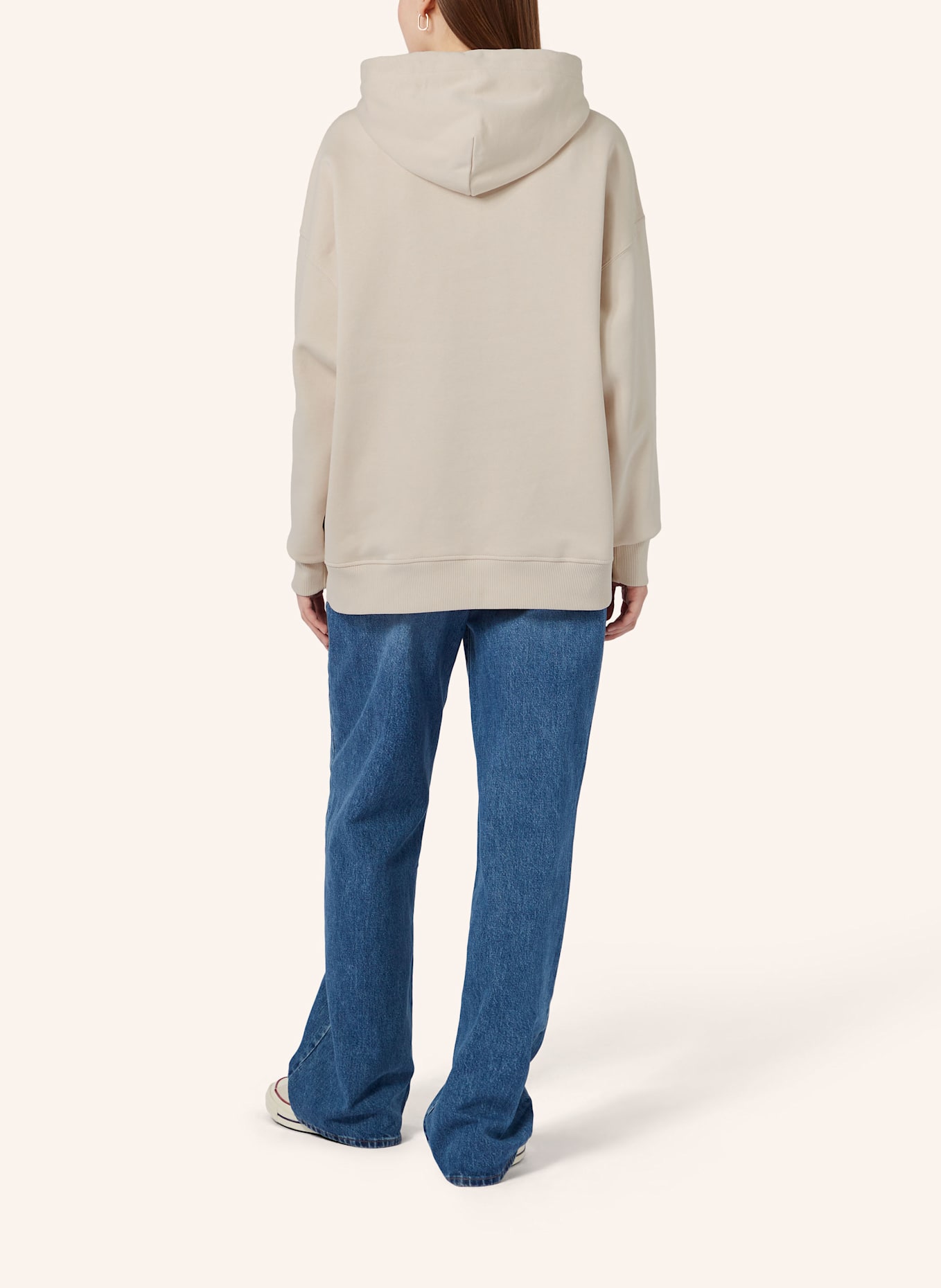 VOGUE COLLECTION Hoodie: ECRU