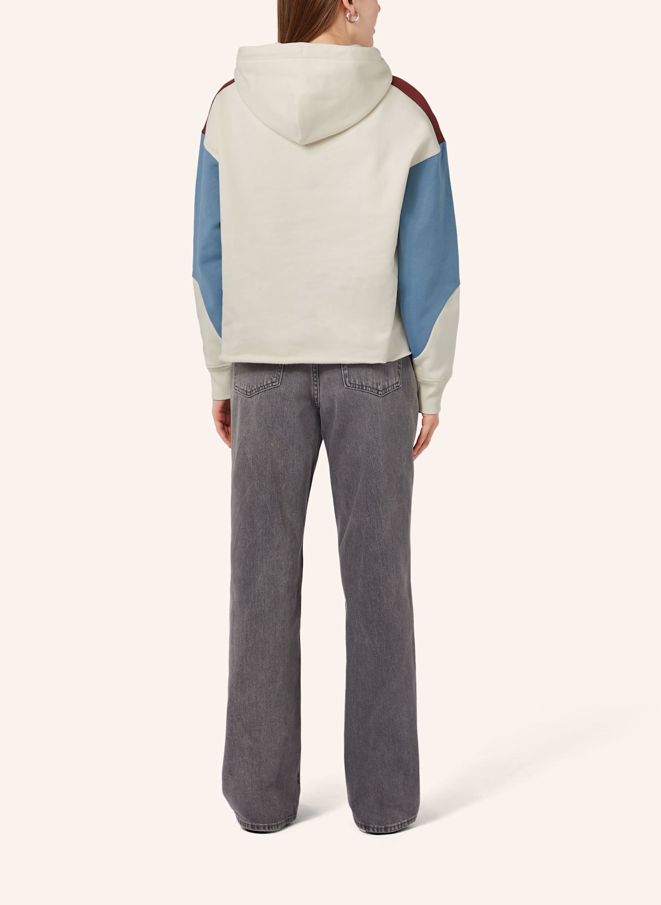 VOGUE COLLECTION Hoodie: BEIGE