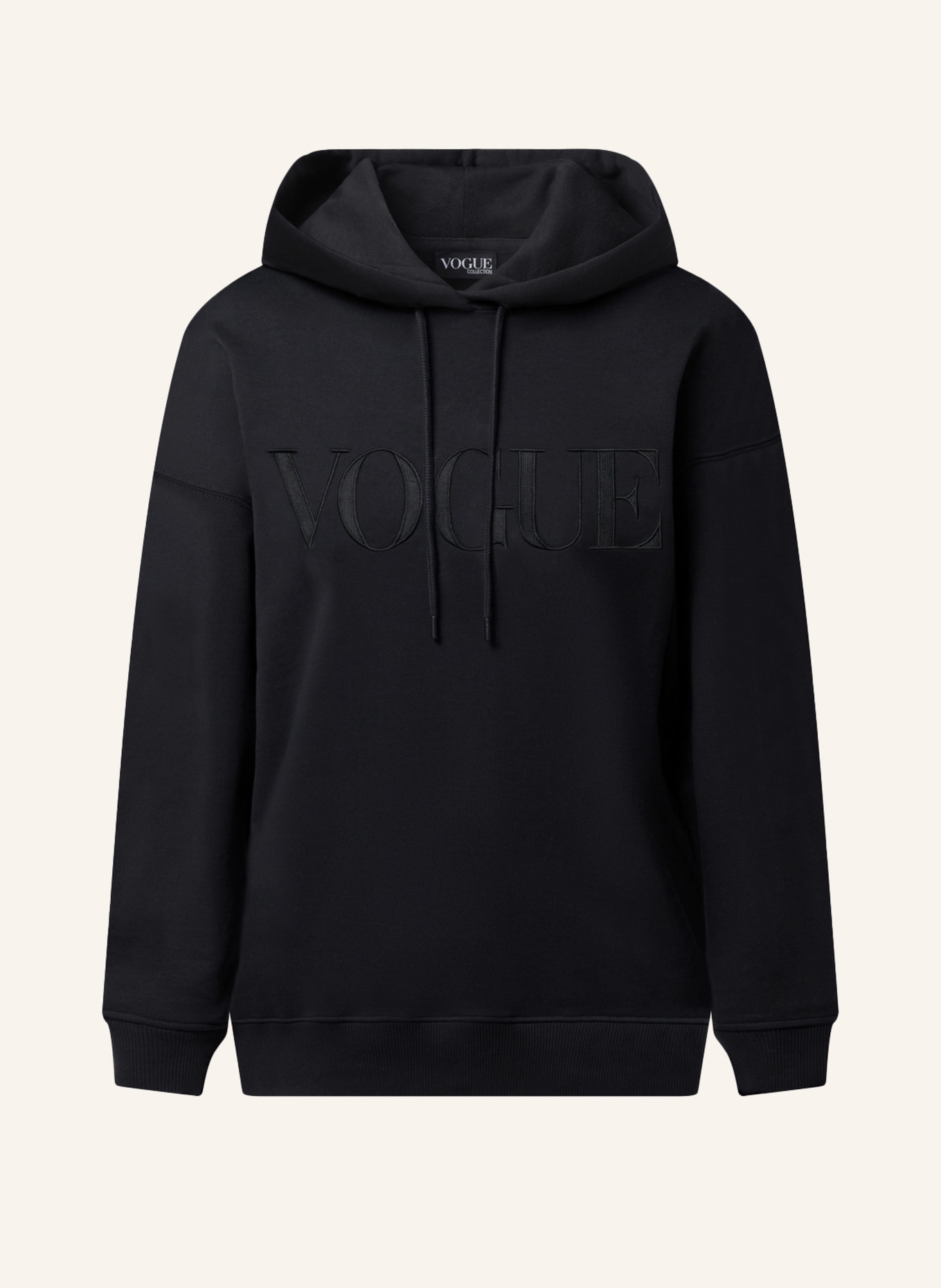 VOGUE COLLECTION Hoodie, Farbe: SCHWARZ (Bild 1)