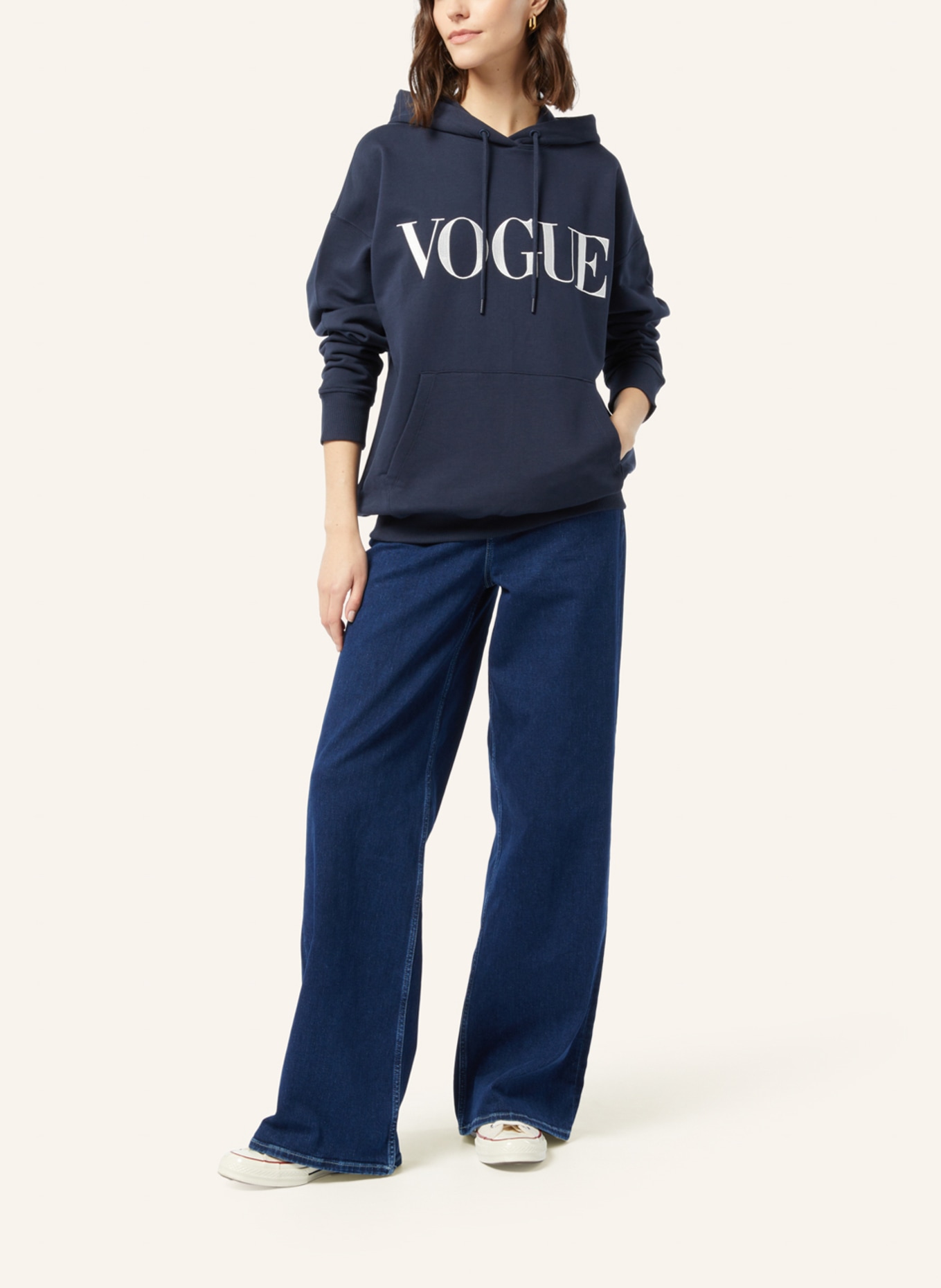 VOGUE COLLECTION Hoodie, Farbe: DUNKELBLAU (Bild 4)