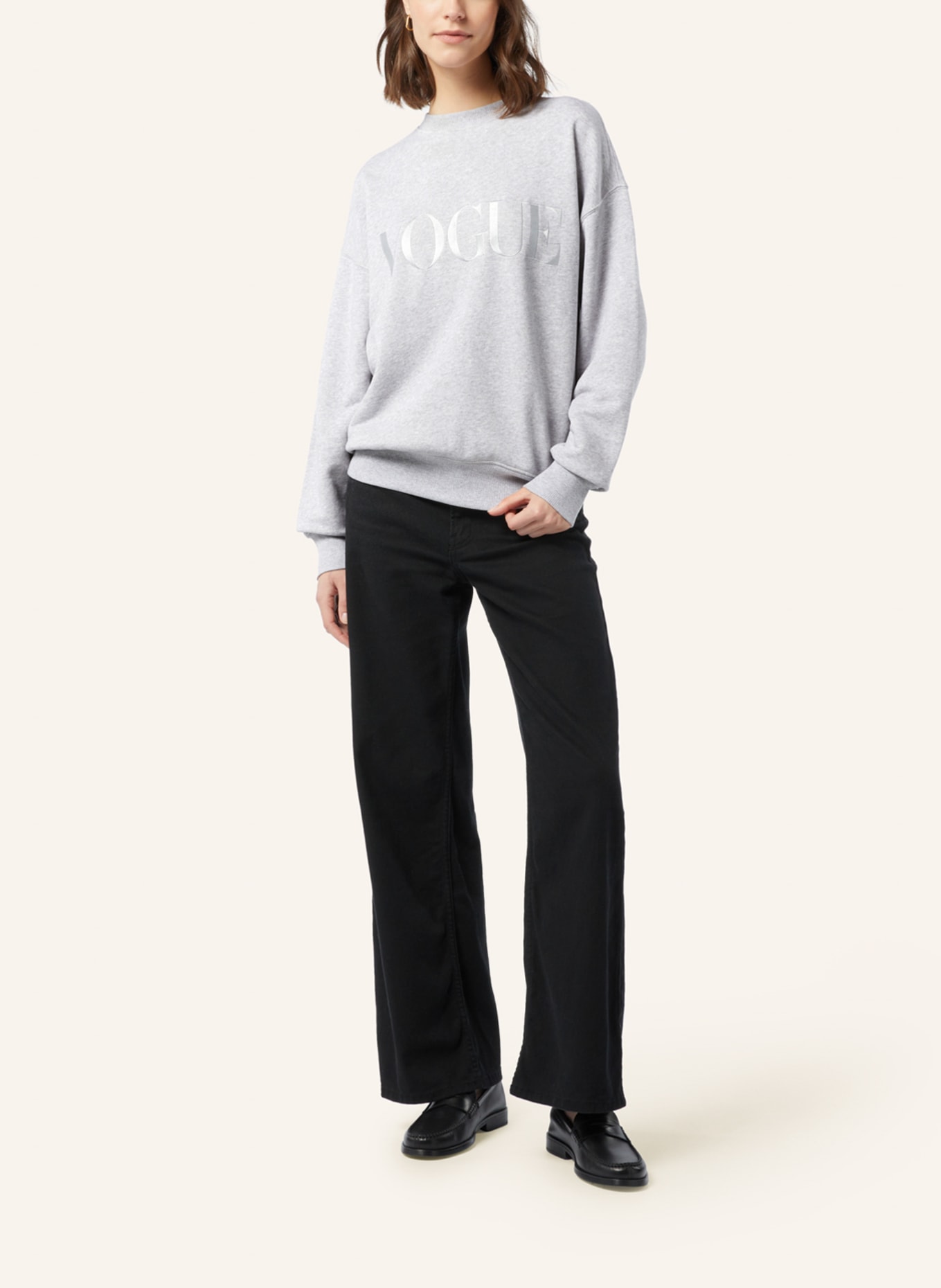 VOGUE COLLECTION Sweatshirt, Farbe: GRAU (Bild 4)