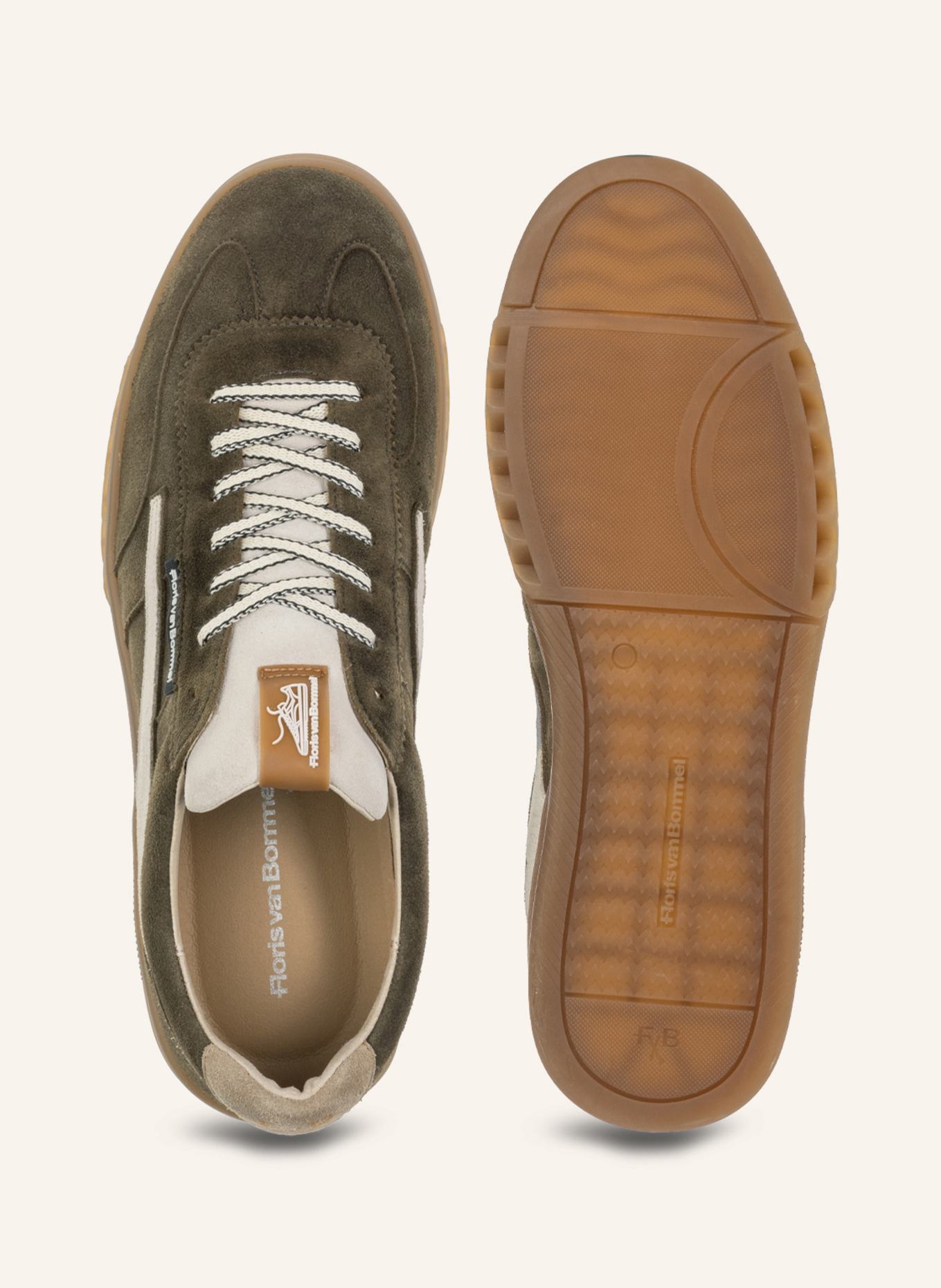 Floris van Bommel Sneaker DE ZALER 01: GRÜN