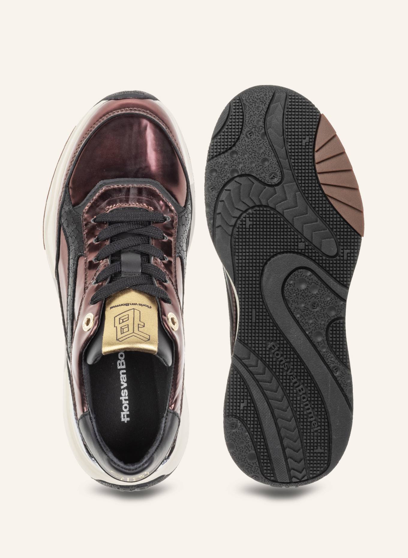 Floris van Bommel Sneaker SUVI 02: DUNKELBRAUN