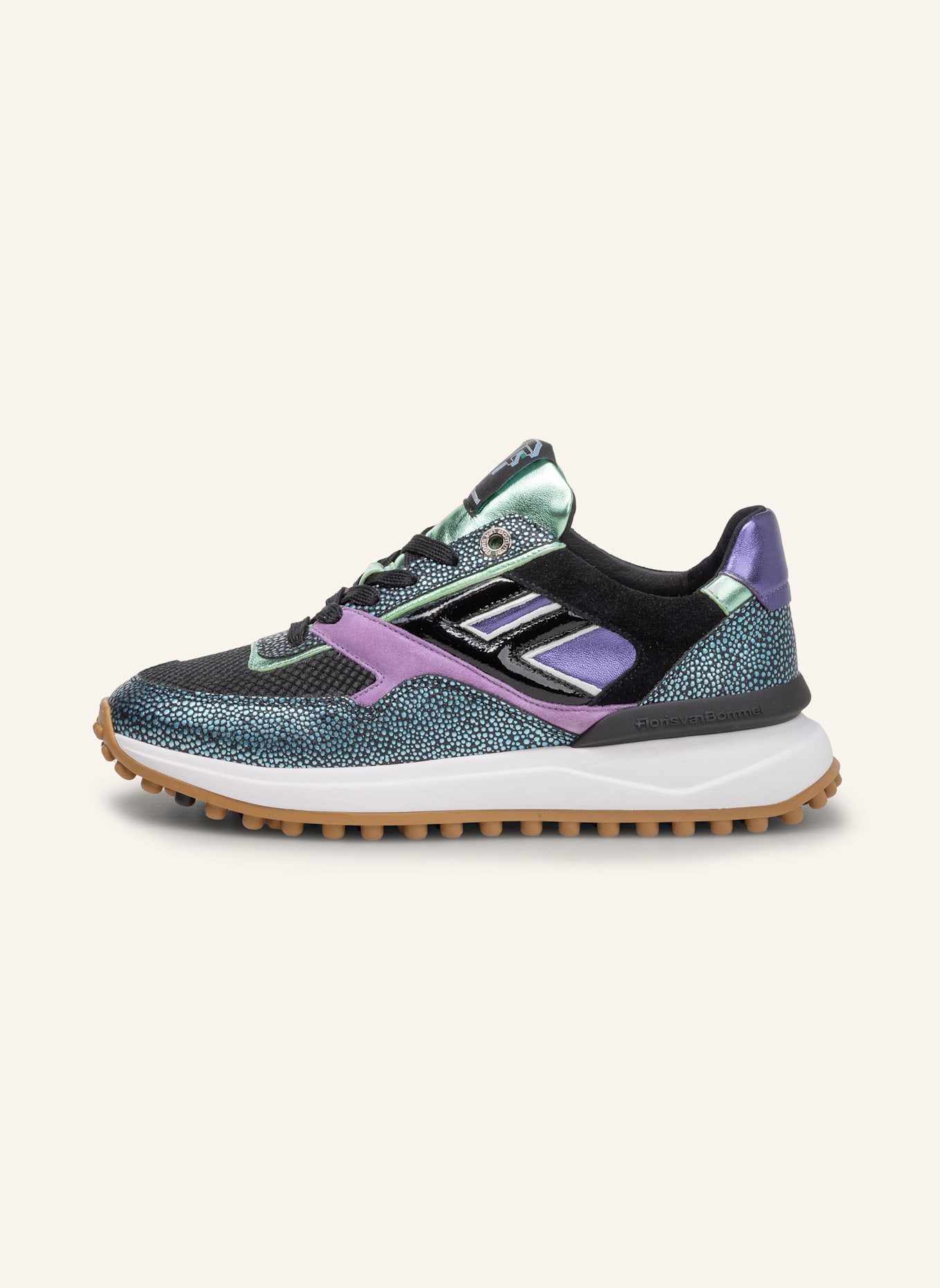Floris van Bommel Sneaker NOPPI 36: HELLBLAU