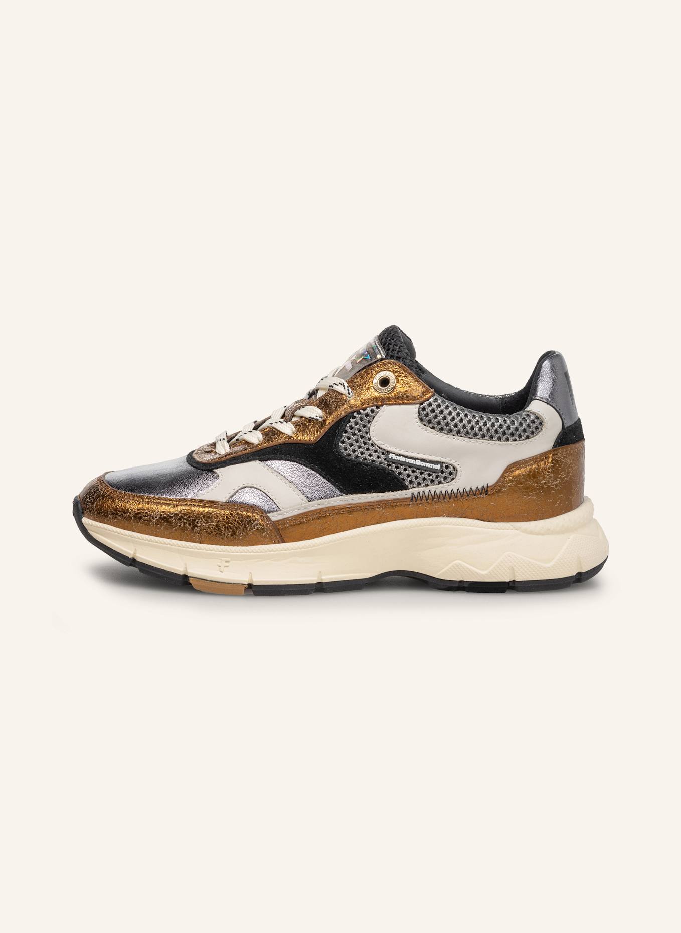 Floris van Bommel Sneaker DAYSI 03: DUNKELBRAUN