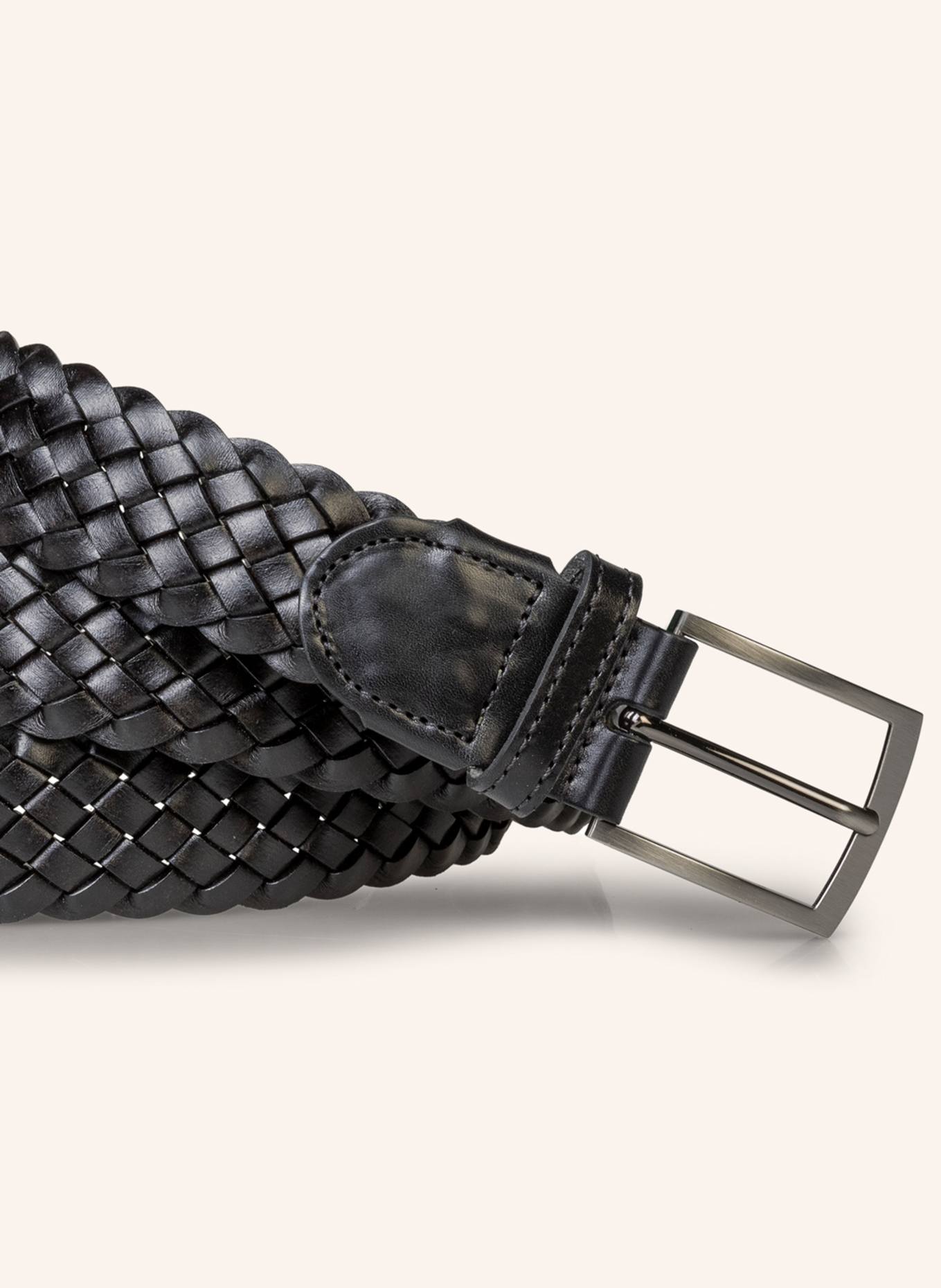 Floris van Bommel Gürtel DE BELTER 37: SCHWARZ