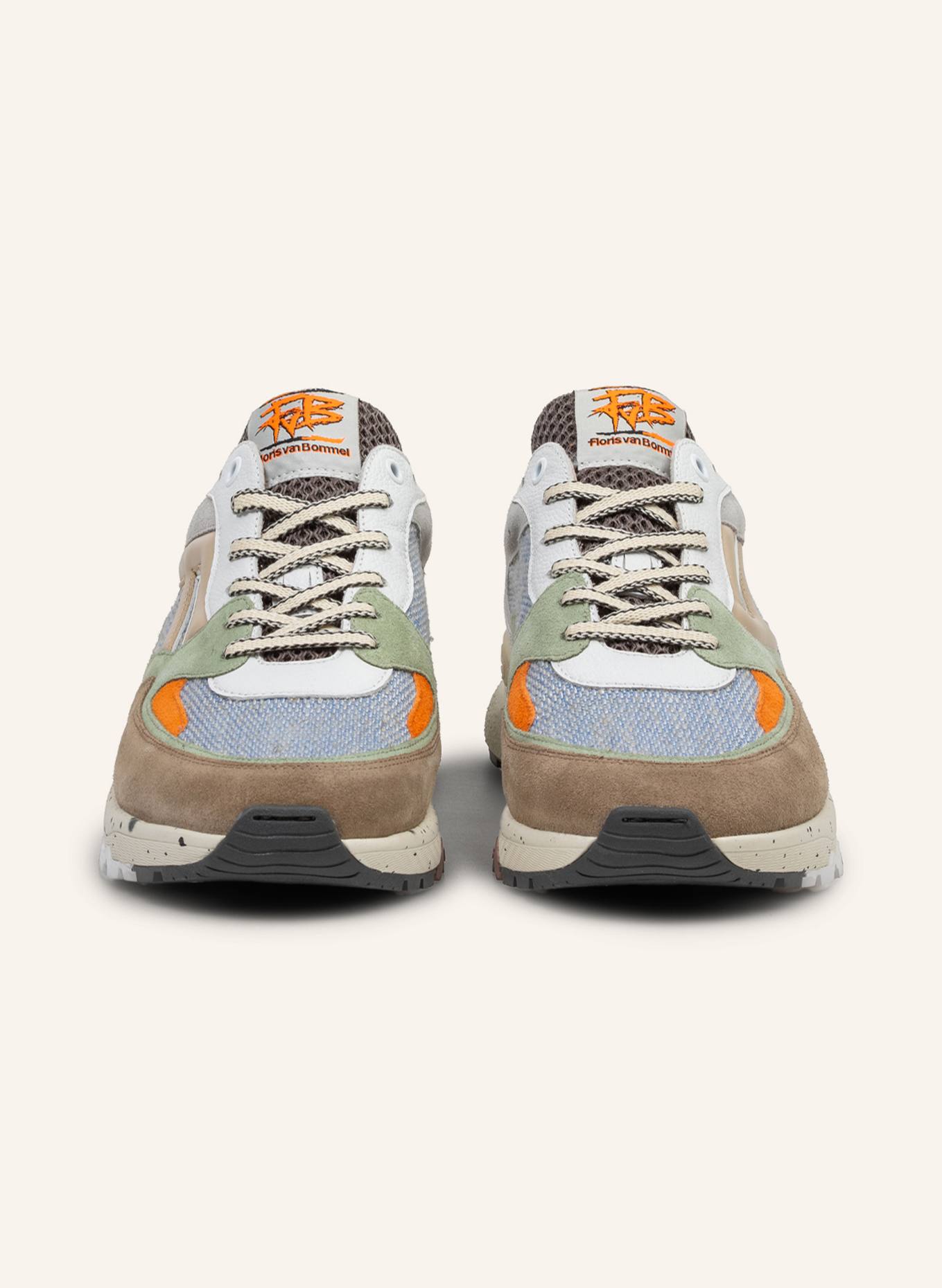 Floris van Bommel Sneaker DE TREENER 01: HELLBLAU