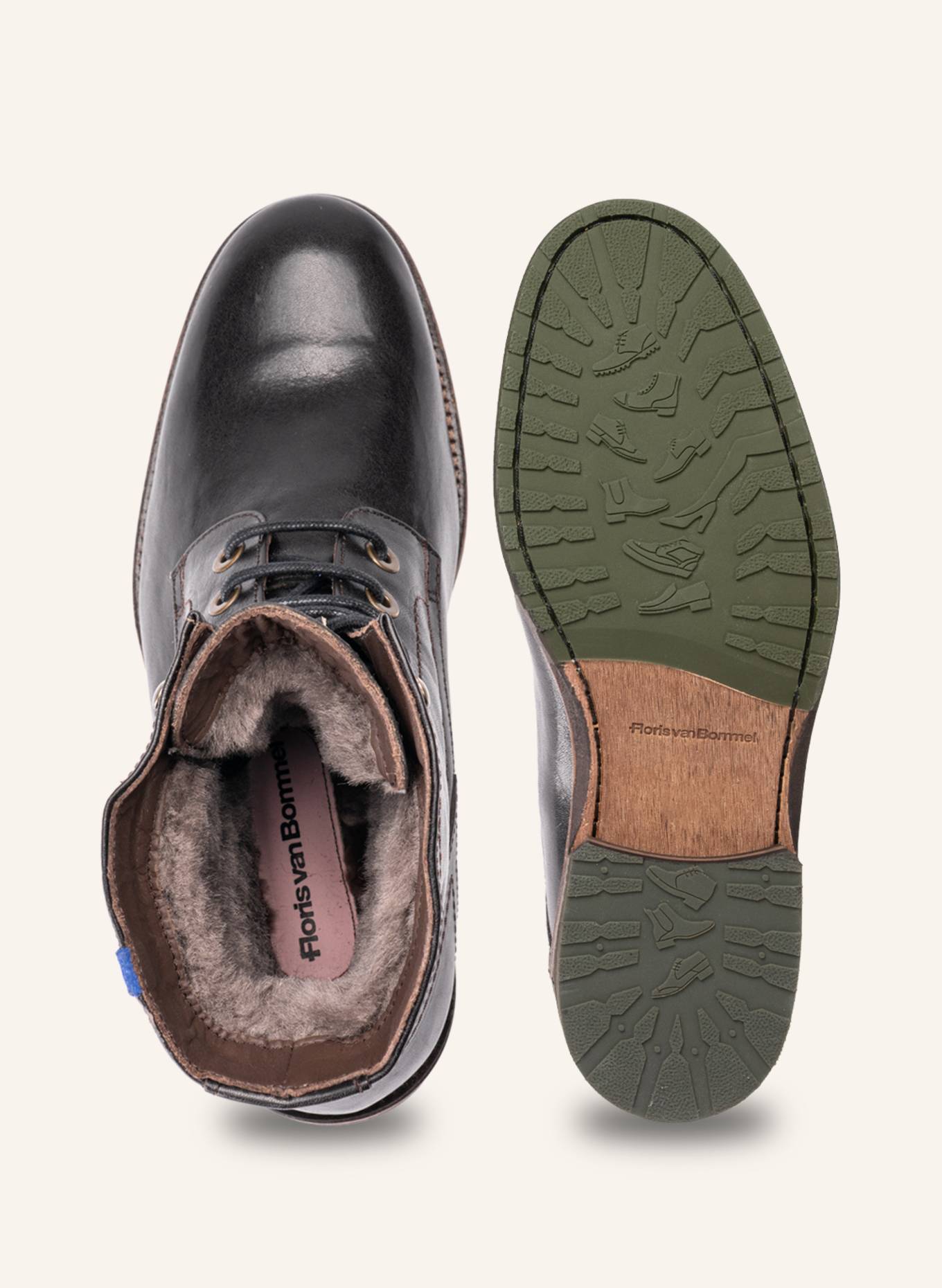 Floris van Bommel Stiefel FERRI 01: SCHWARZ