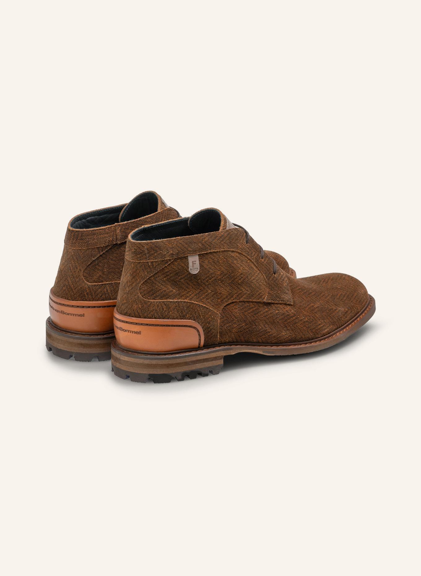Floris van Bommel Schnürboots CREPI 13: COGNAC
