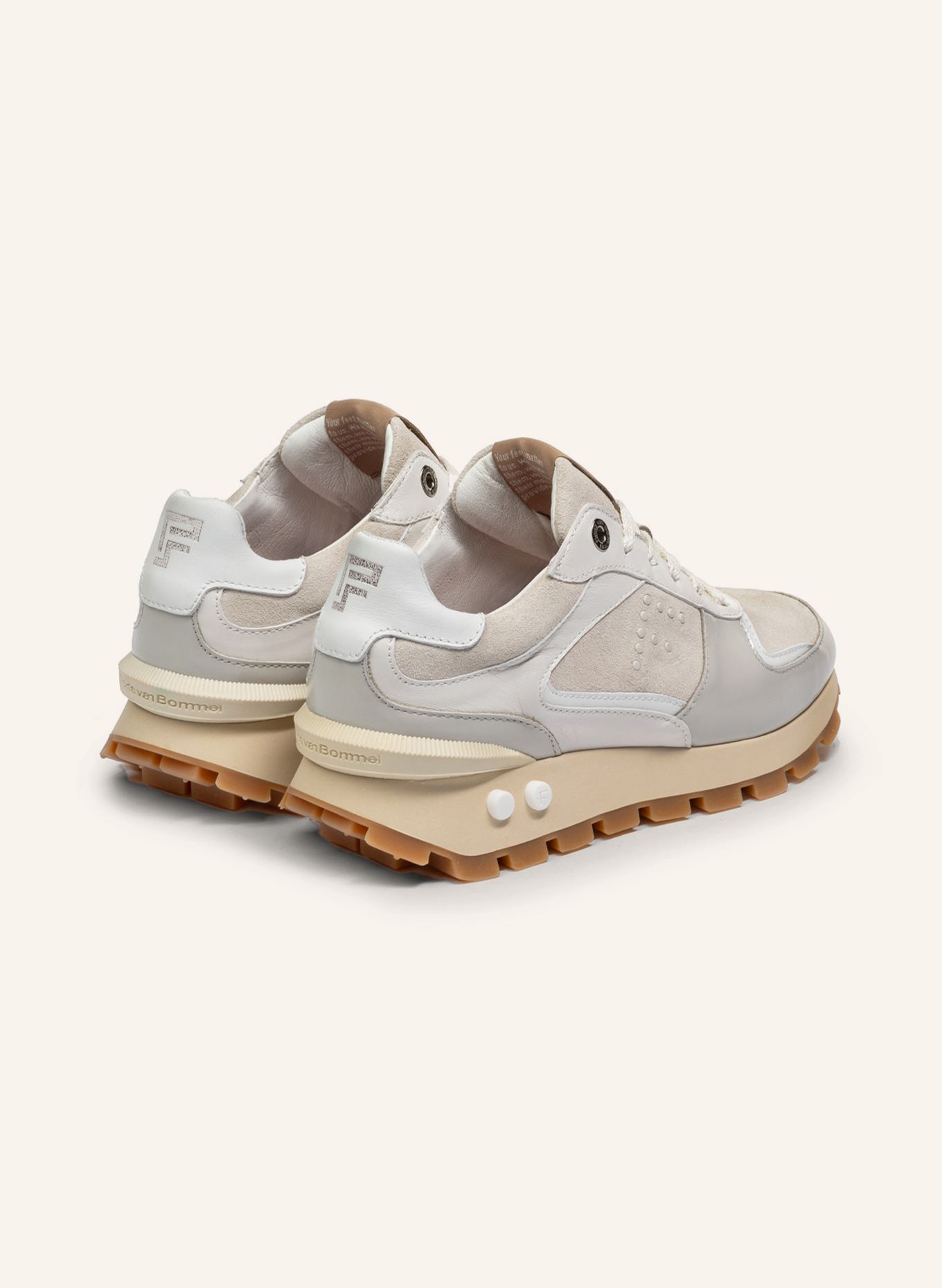 Floris van Bommel Sneaker BLOKKI 05: BEIGE