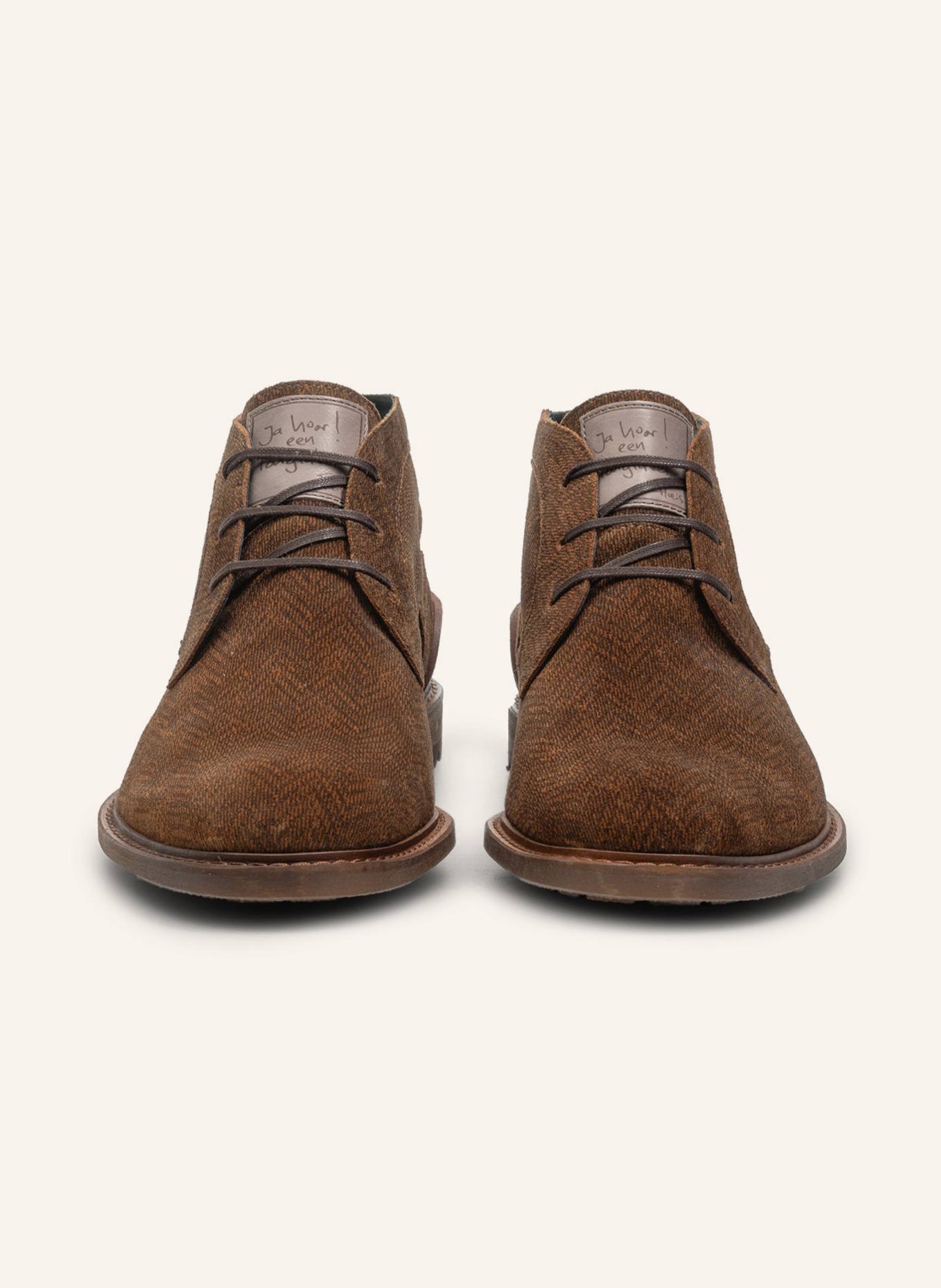Floris van Bommel Schnürboots CREPI 13: COGNAC