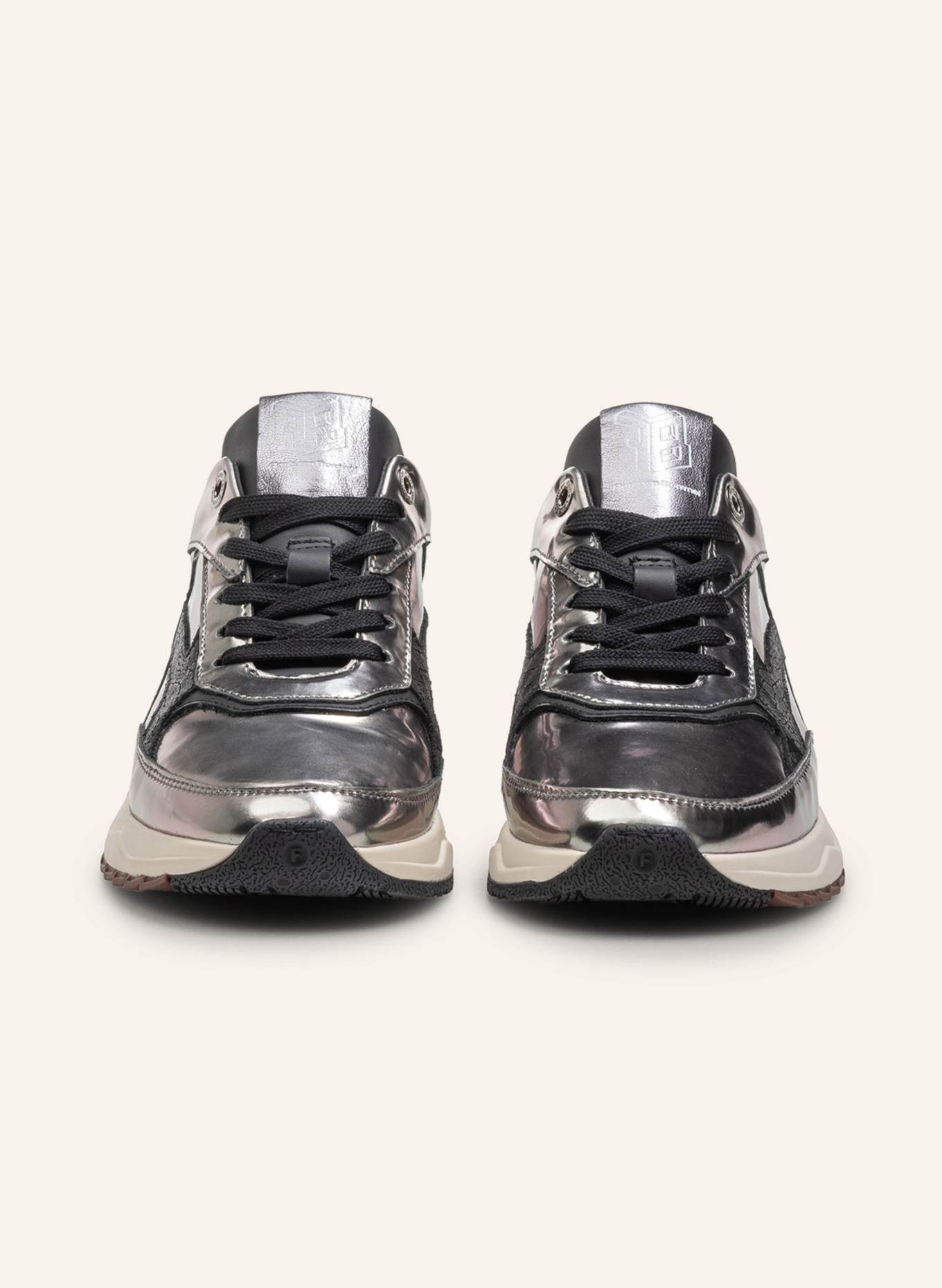 Floris van Bommel Sneaker SUVI 02: SILBER