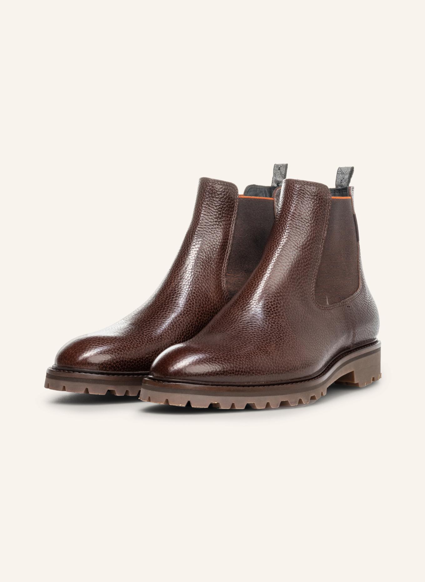 Floris van Bommel Chelsea-Boots STURDI 04: BRAUN