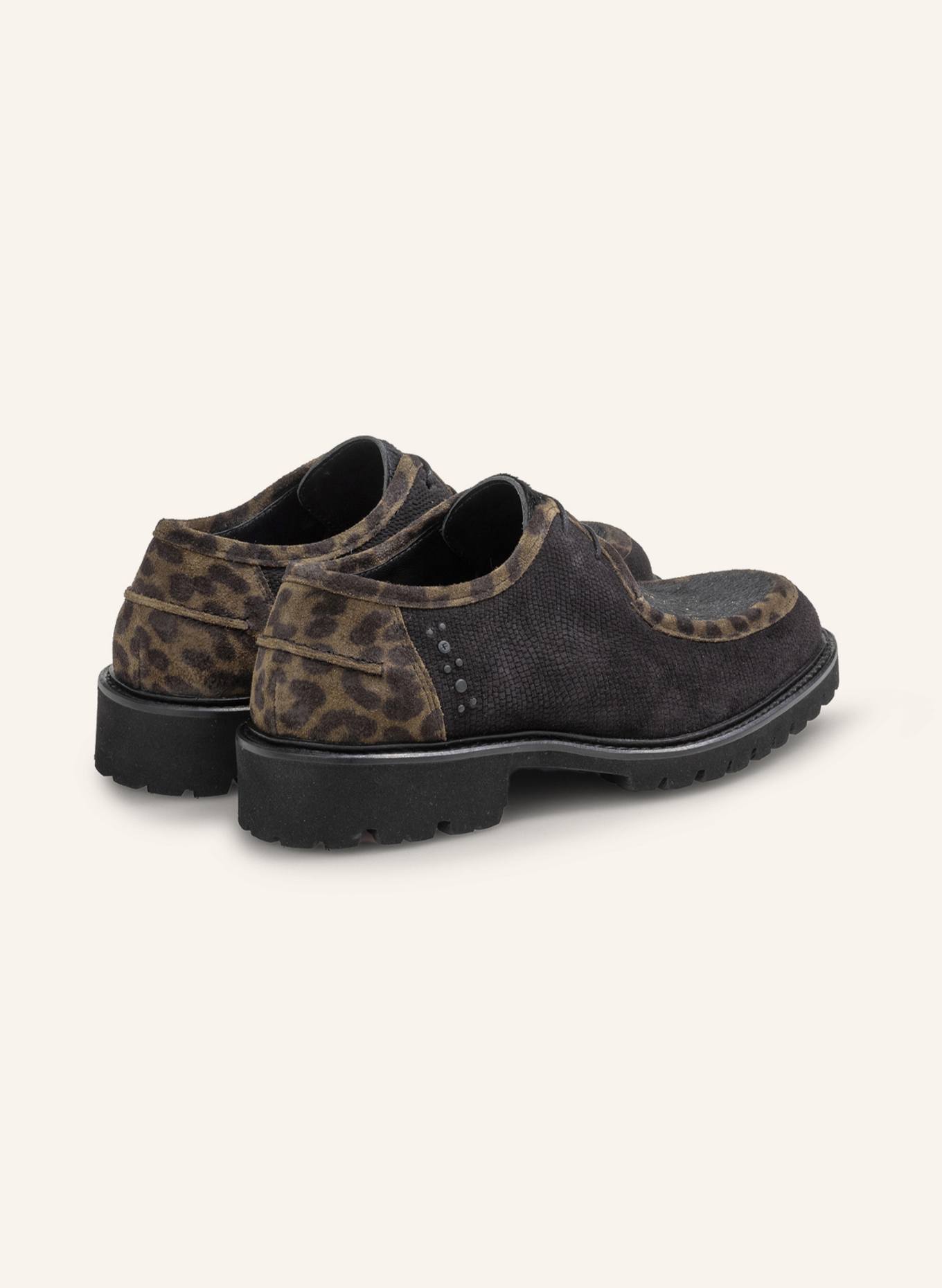 Floris van Bommel Lace shoe SELSI 04: SCHWARZ