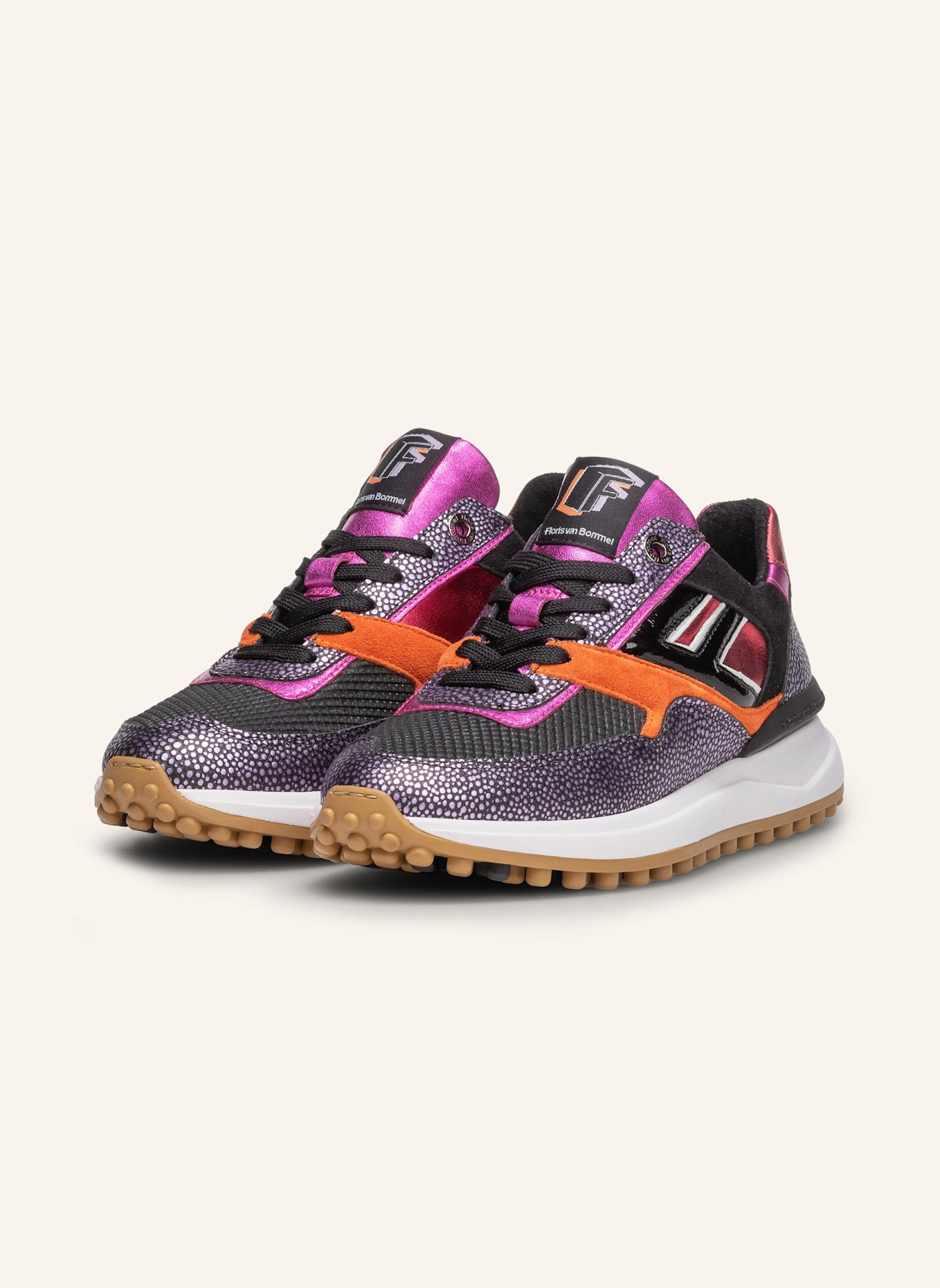 Floris van Bommel Sneaker NOPPI 36: LILA