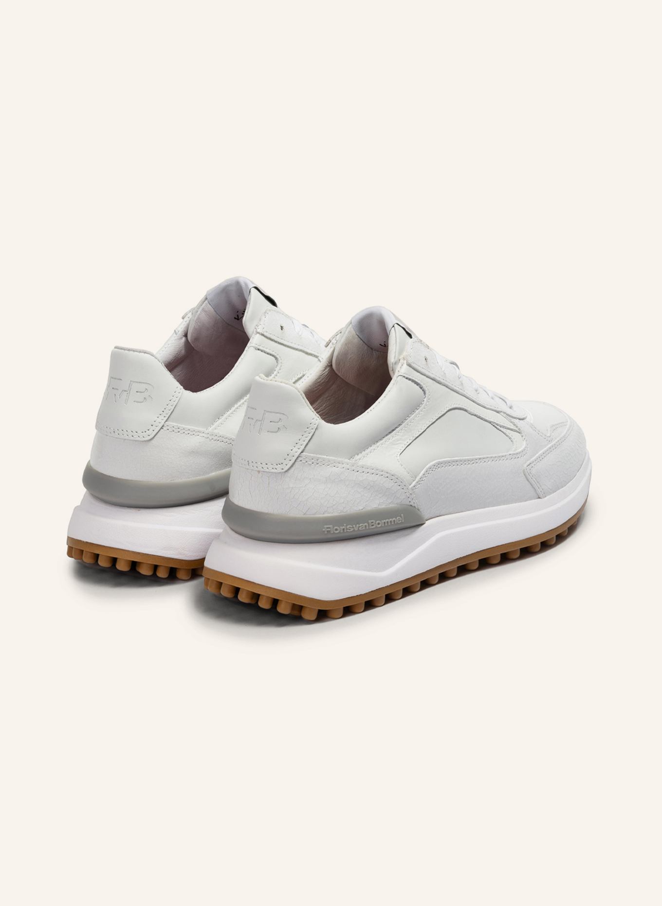 Floris van Bommel Sneaker NOPPI 19: WEISS