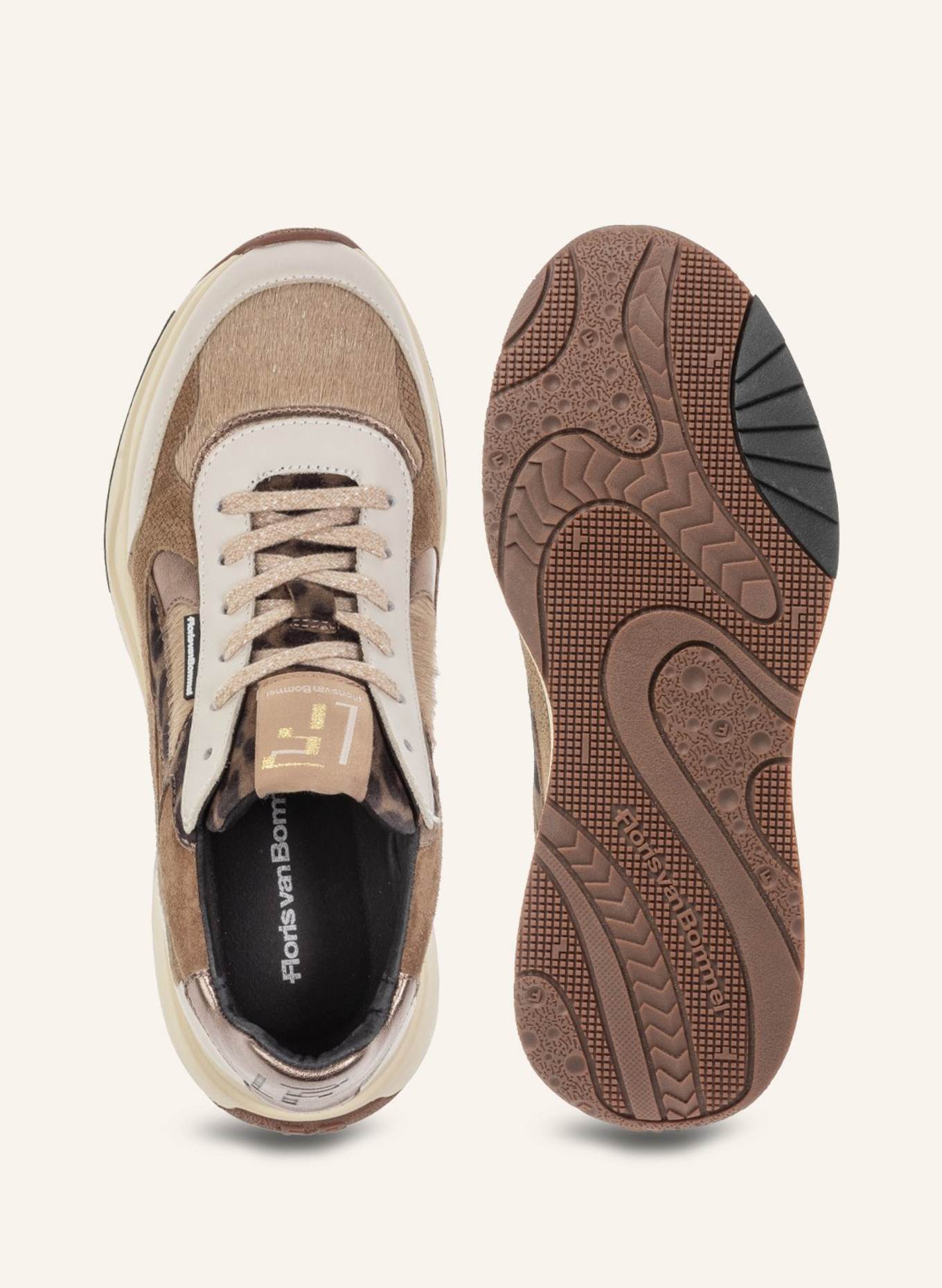 Floris van Bommel Sneaker SUVI 03: TAUPE