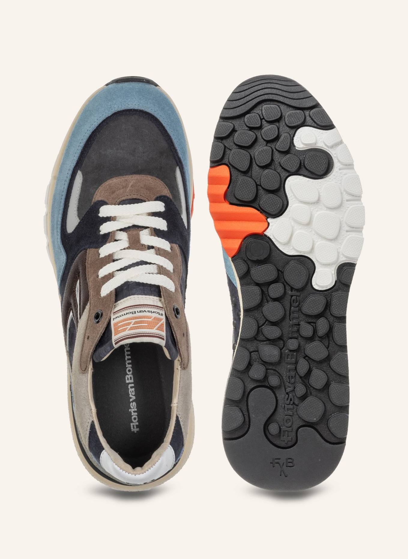 Floris van Bommel Sneaker DE TREENER 01: BRAUN