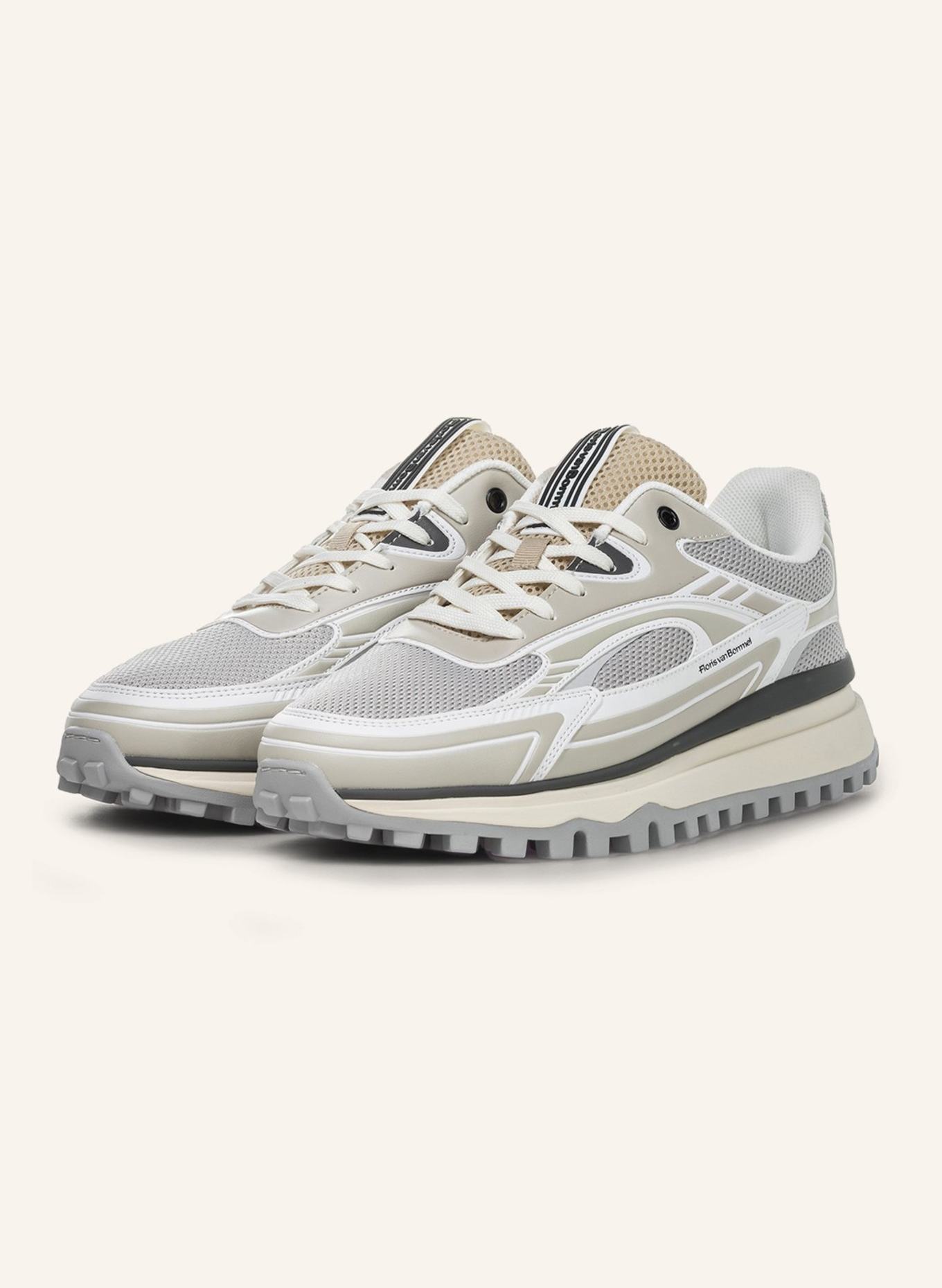 Floris van Bommel Sneaker DE GRIPPER 06: HELLBRAUN