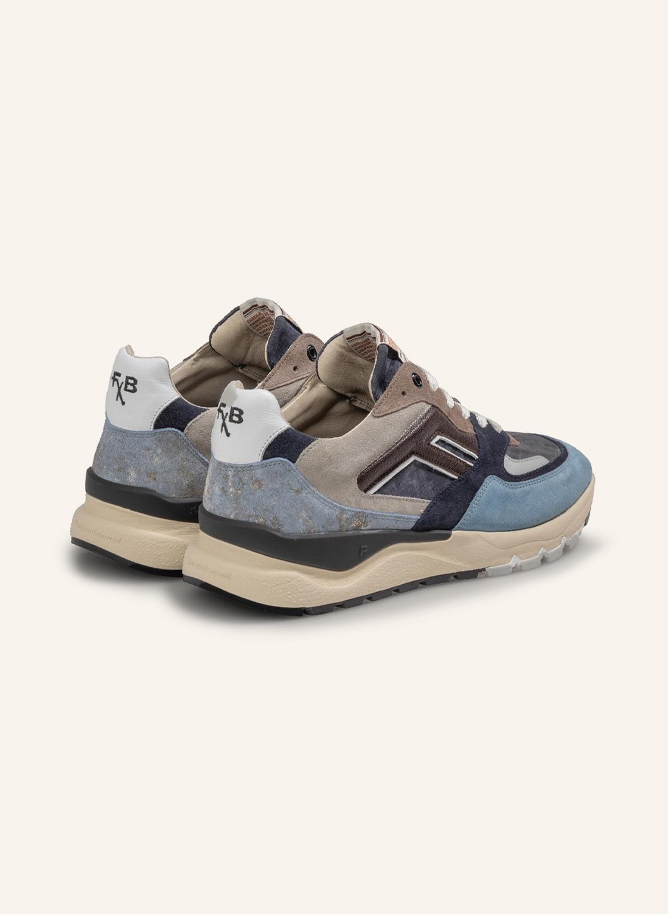 Floris van Bommel Sneaker DE TREENER 01: BRAUN