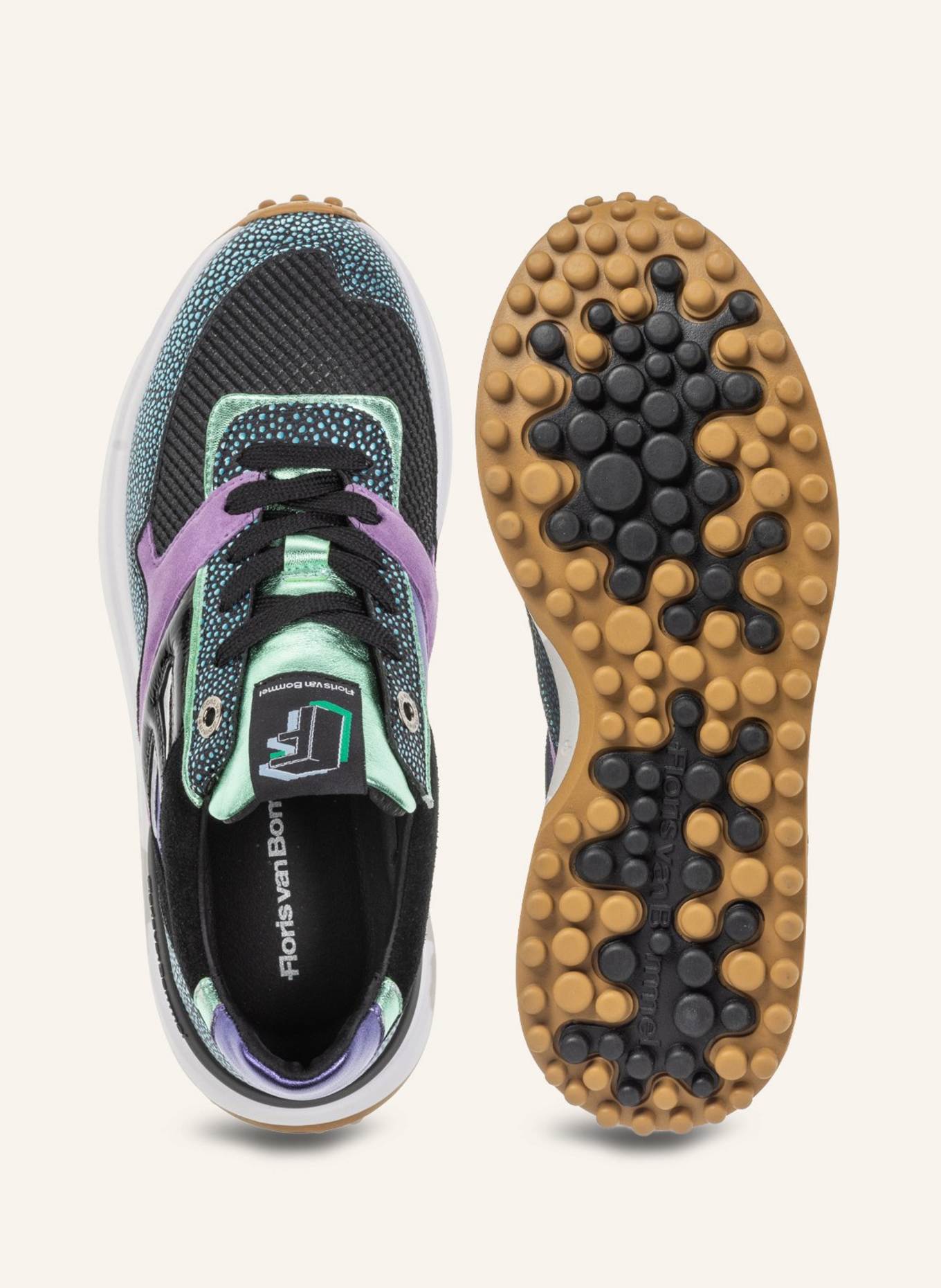 Floris van Bommel Sneaker NOPPI 36: HELLBLAU