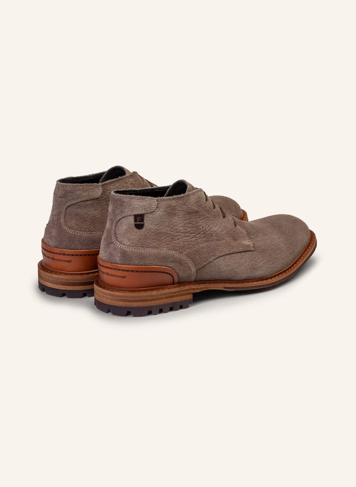 Floris van Bommel Schnürboots CREPI 11: TAUPE