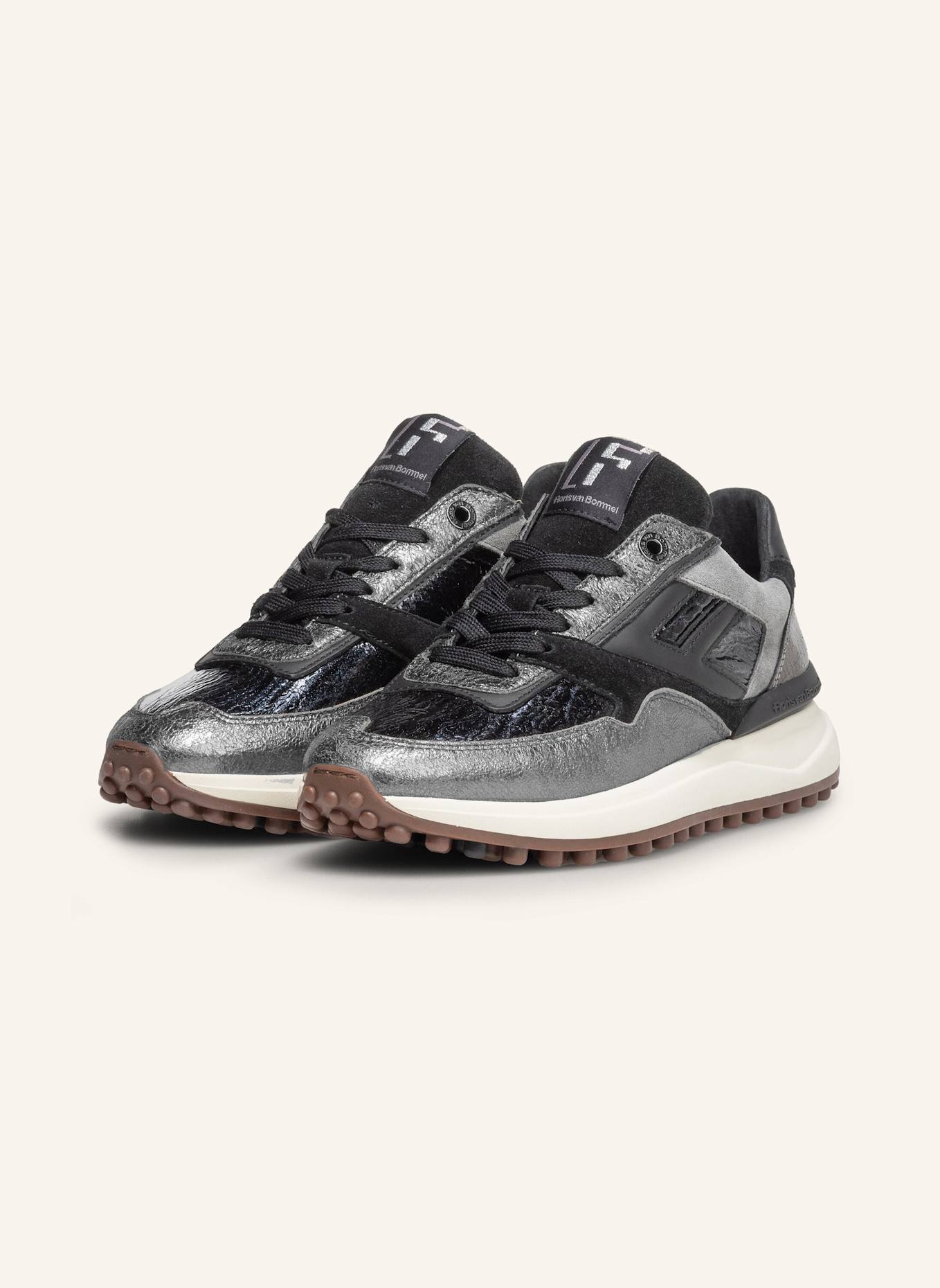 Floris van Bommel Sneaker NOPPI 36: SILBER
