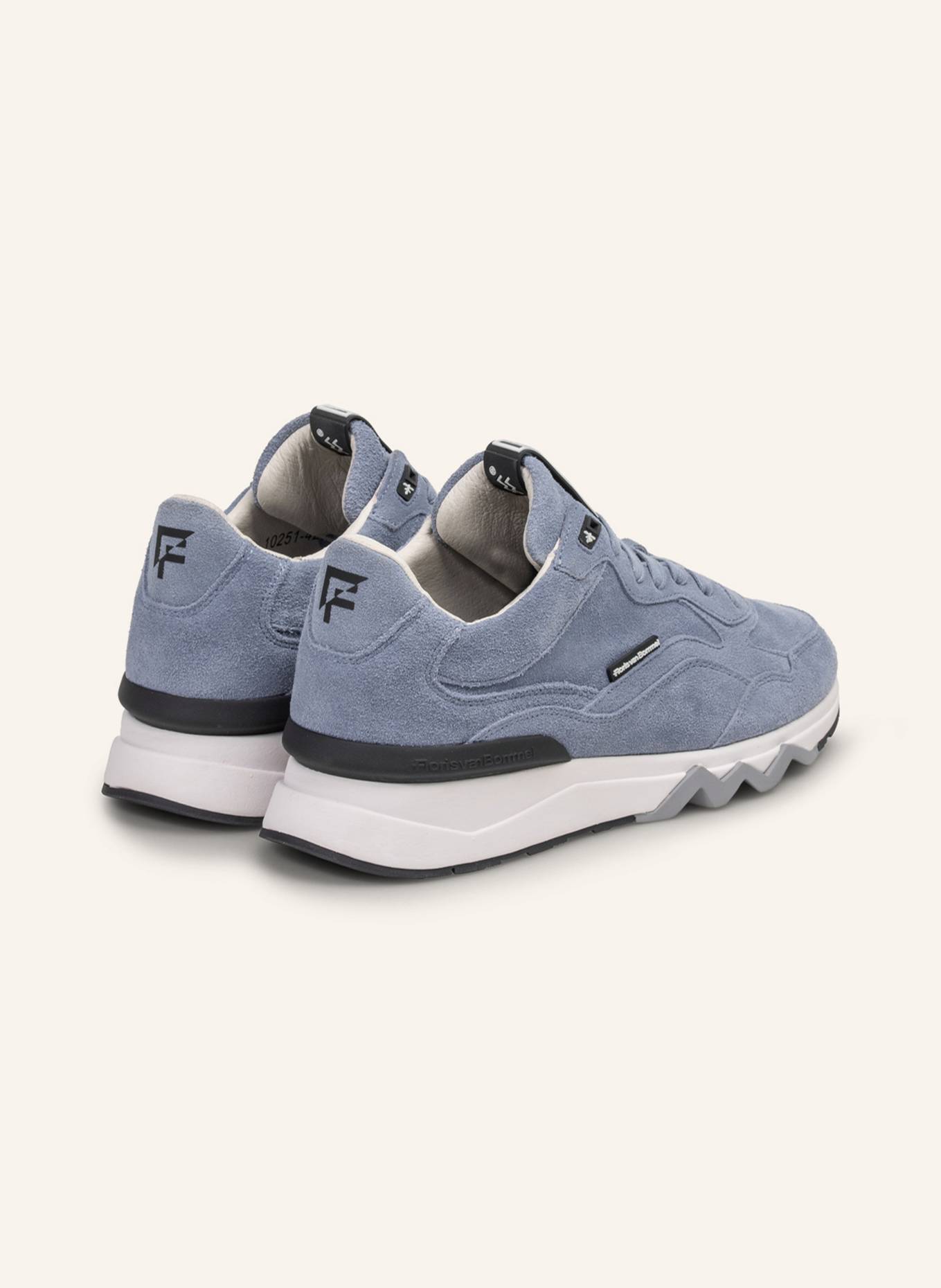 Floris van Bommel Sneaker DE ZAGER 10: HELLBLAU