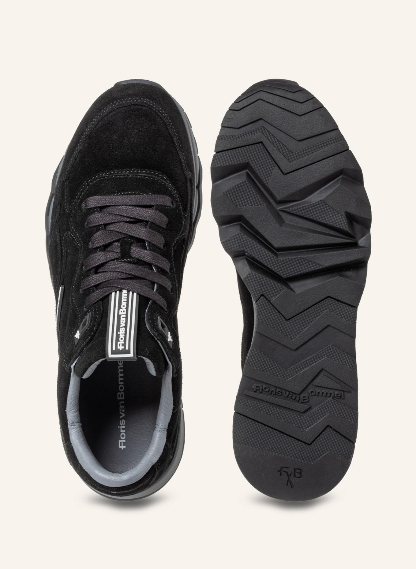 Floris van Bommel Sneaker DE ZAGER 10: SCHWARZ
