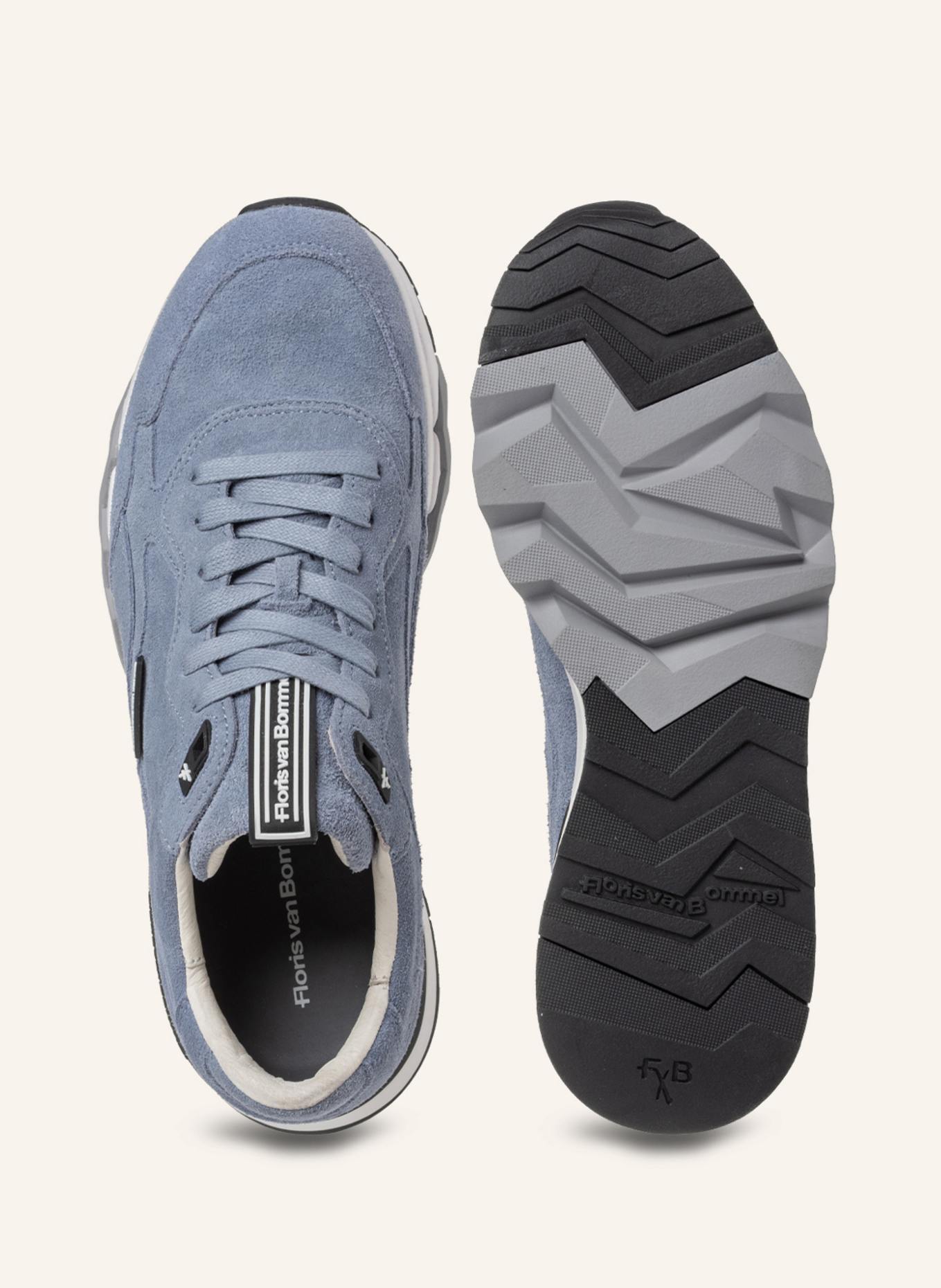 Floris van Bommel Sneaker DE ZAGER 10: HELLBLAU