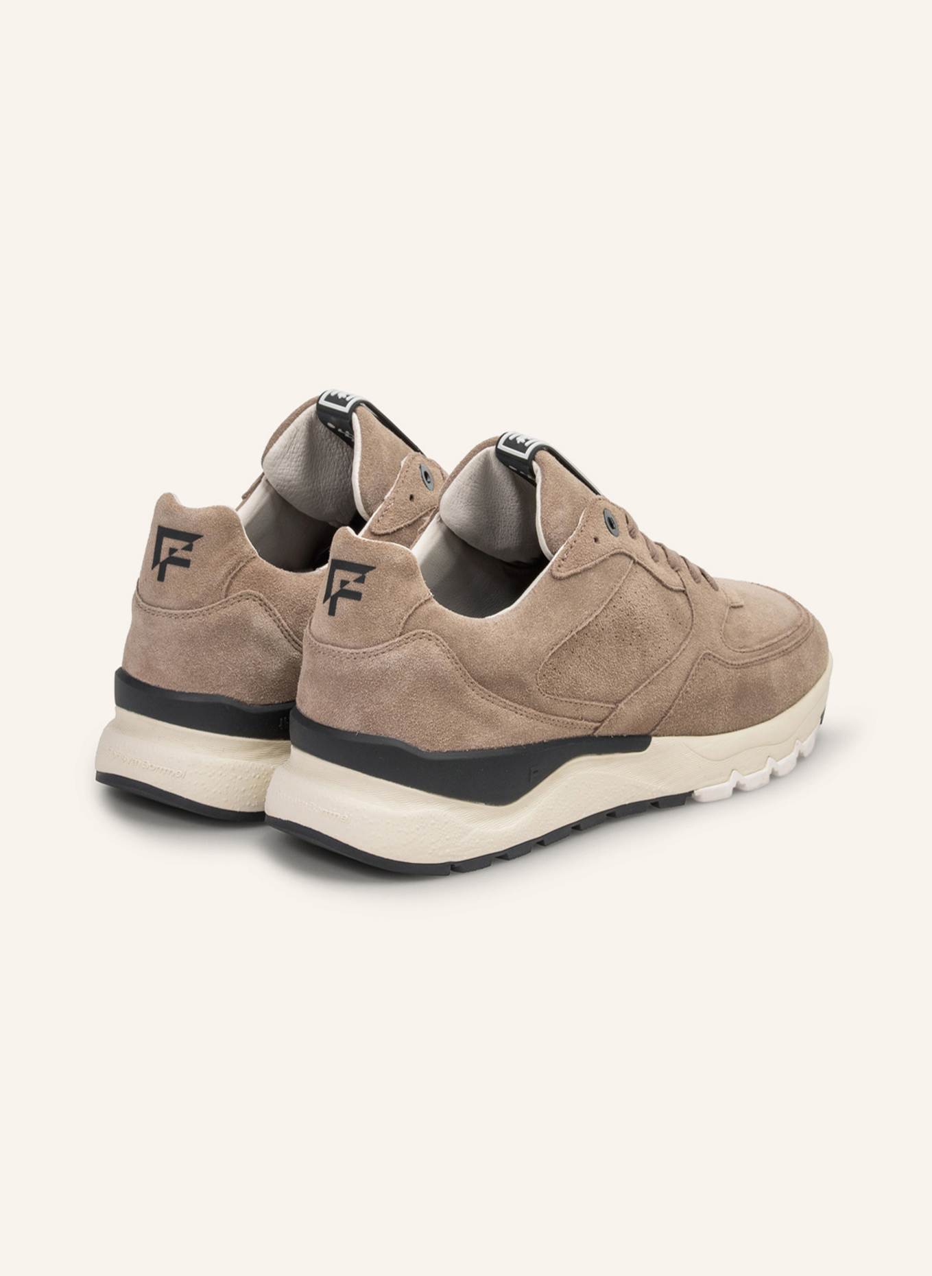 Floris van Bommel Sneaker DE TREENER 07: HELLBRAUN
