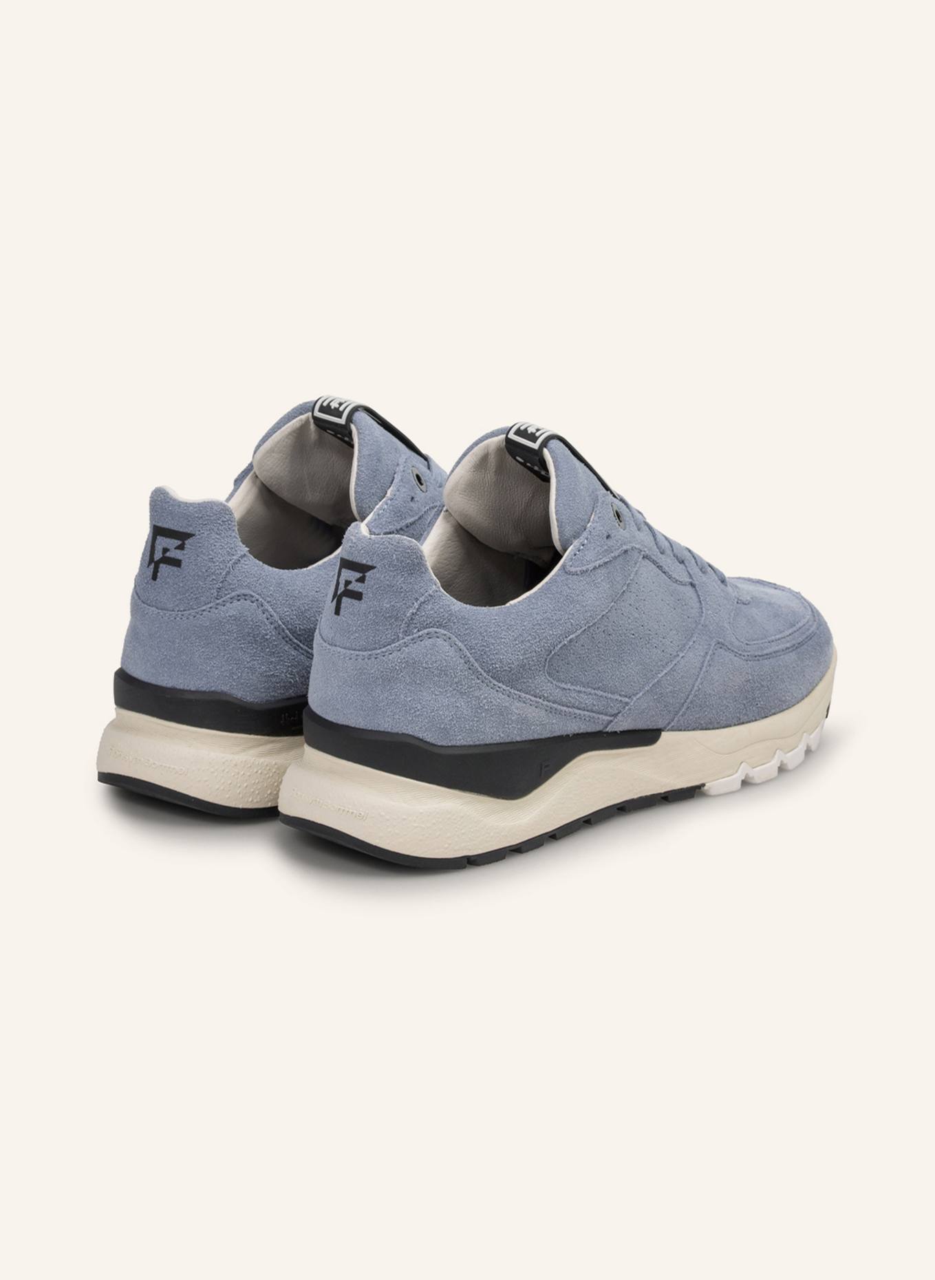 Floris van Bommel Sneaker DE TREENER 07: HELLBLAU