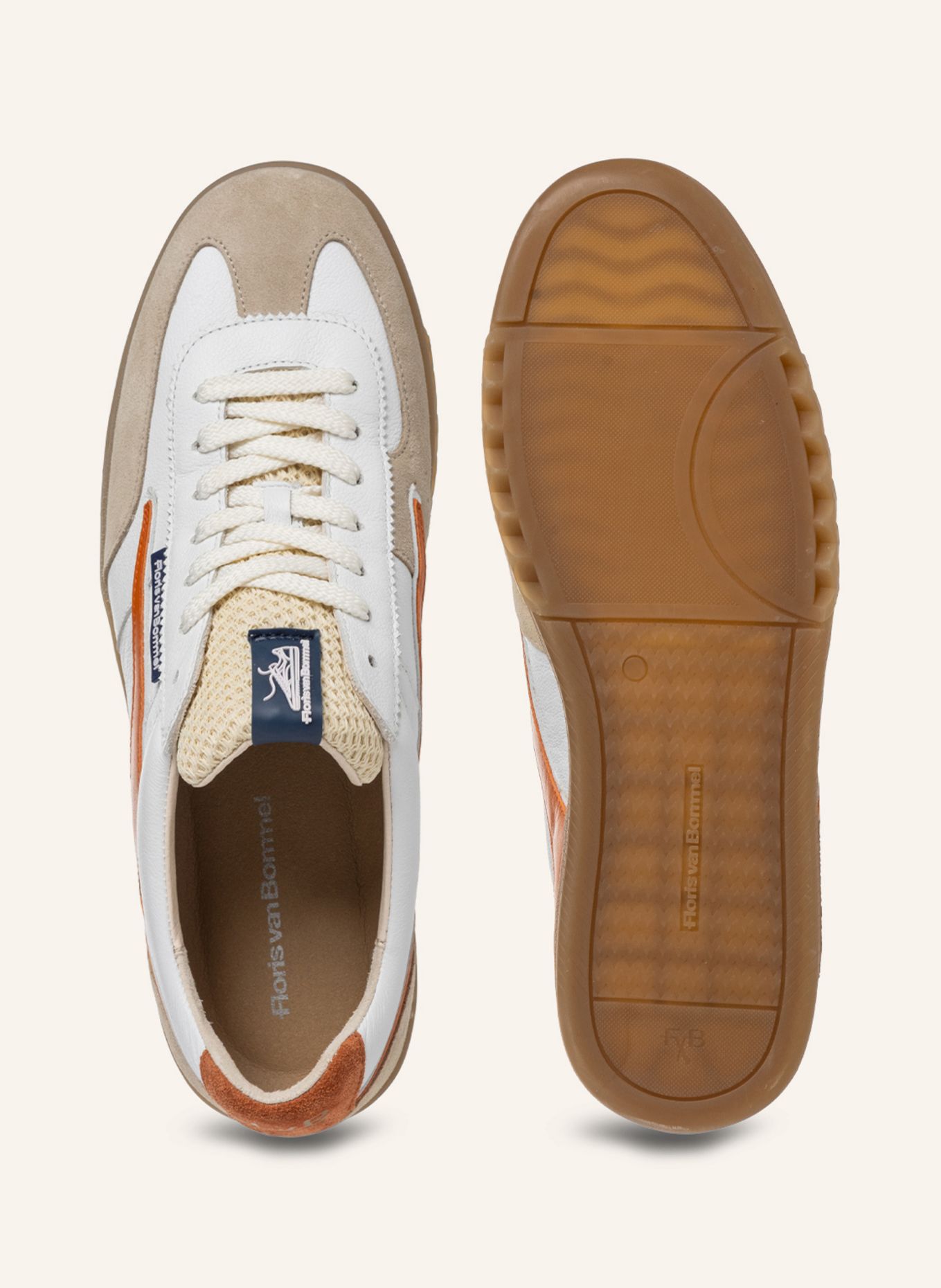 Floris van Bommel Sneaker DE ZALER 01: ORANGE