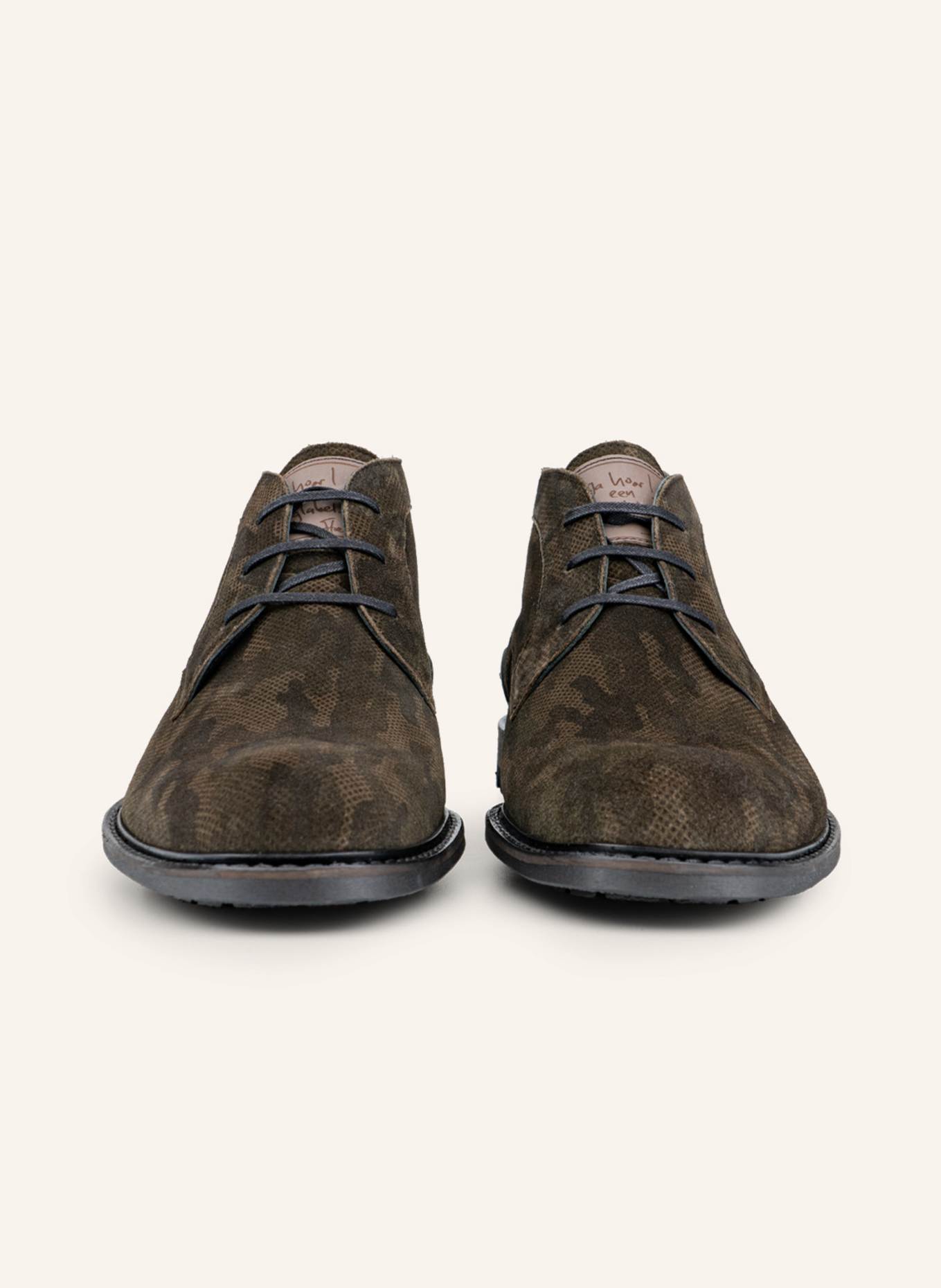 Floris van Bommel Schnürboots CREPI 13: DUNKELGRÜN