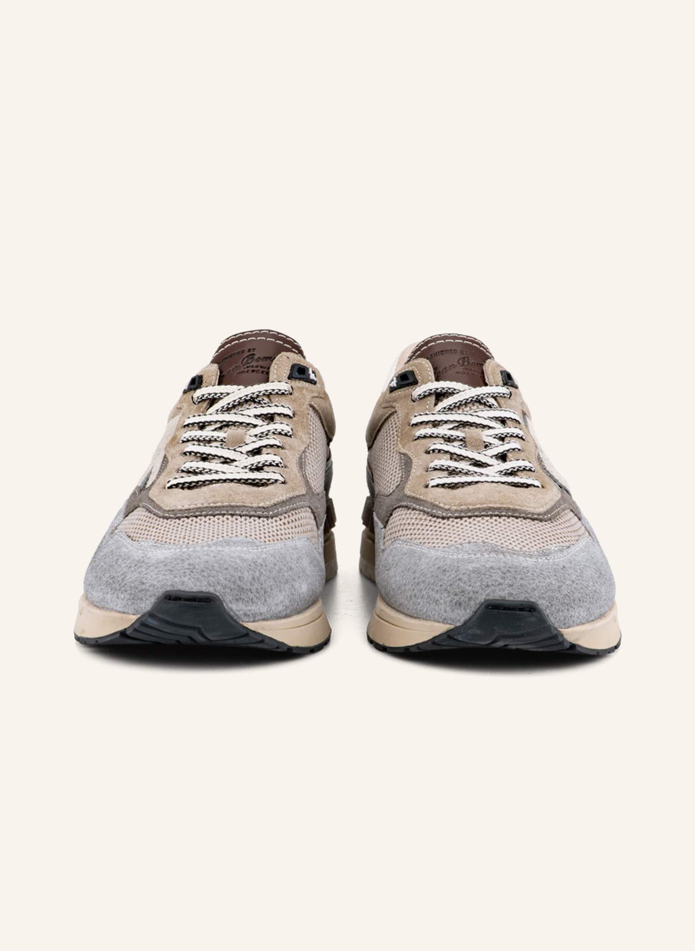 Floris van Bommel Sneaker DE RUNNER 07: HELLBRAUN