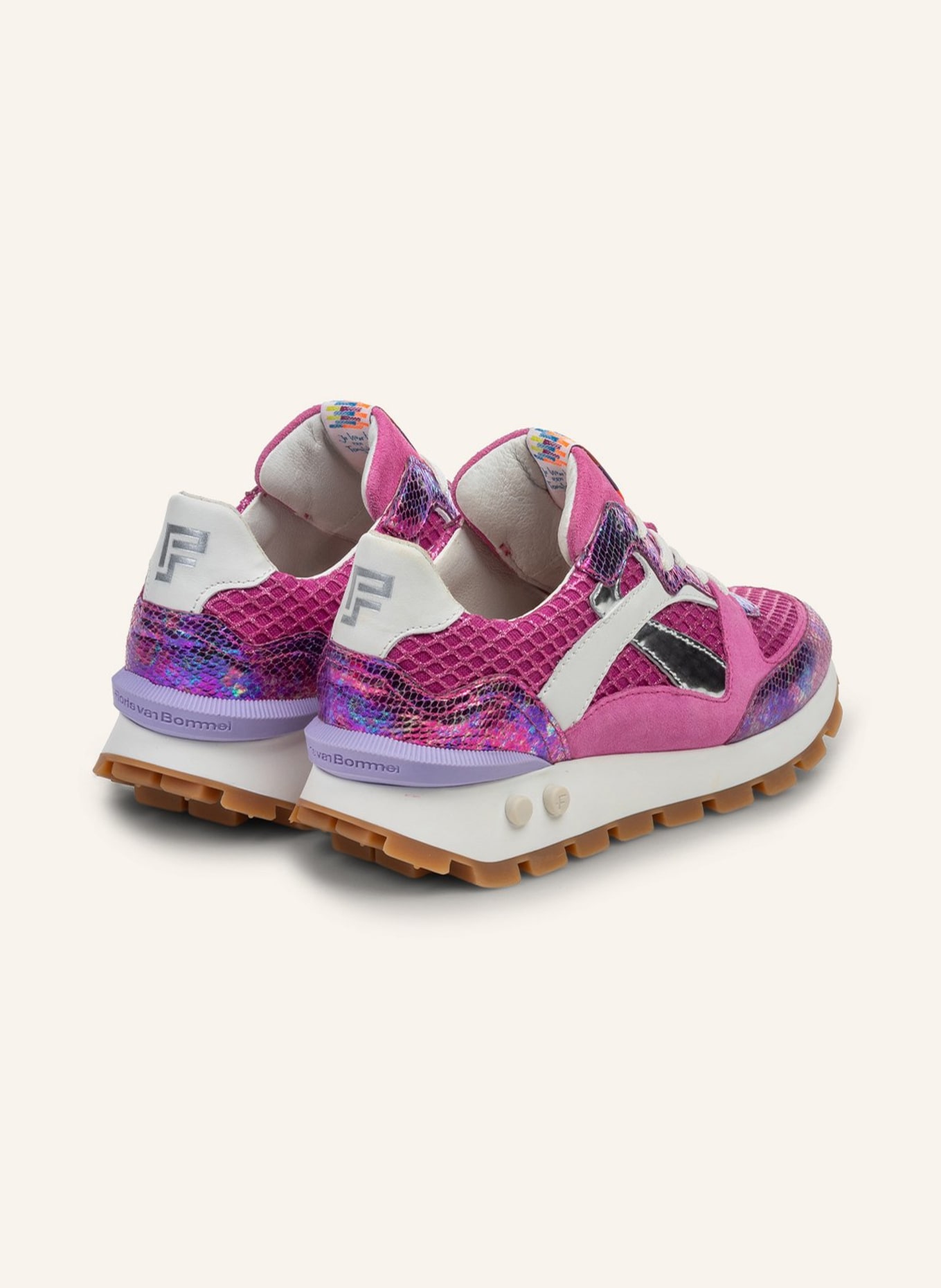 Floris van Bommel Sneaker BLOKKI 07: PINK