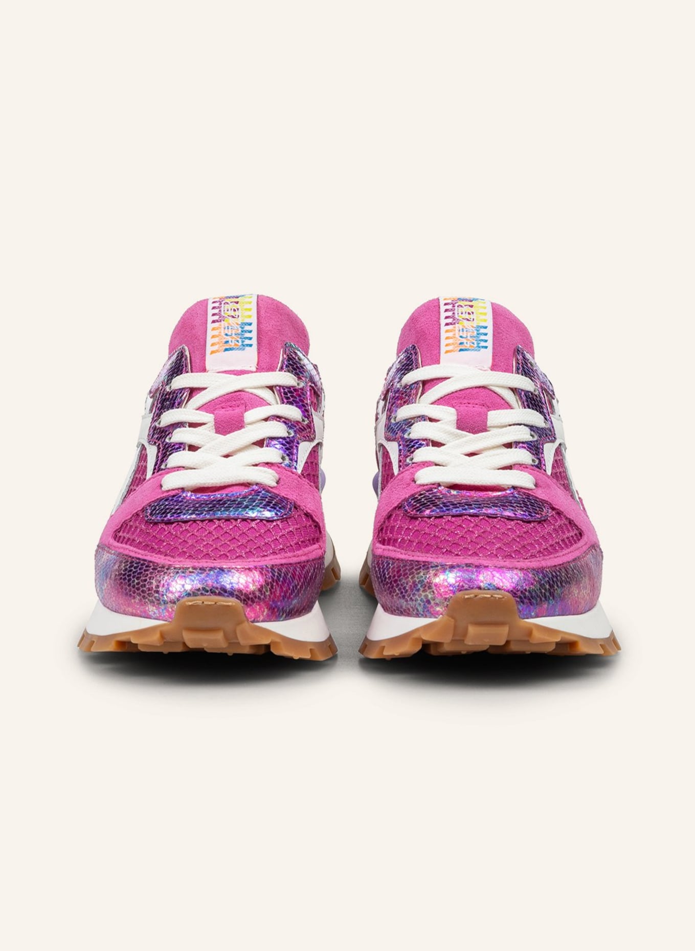 Floris van Bommel Sneaker BLOKKI 07: PINK