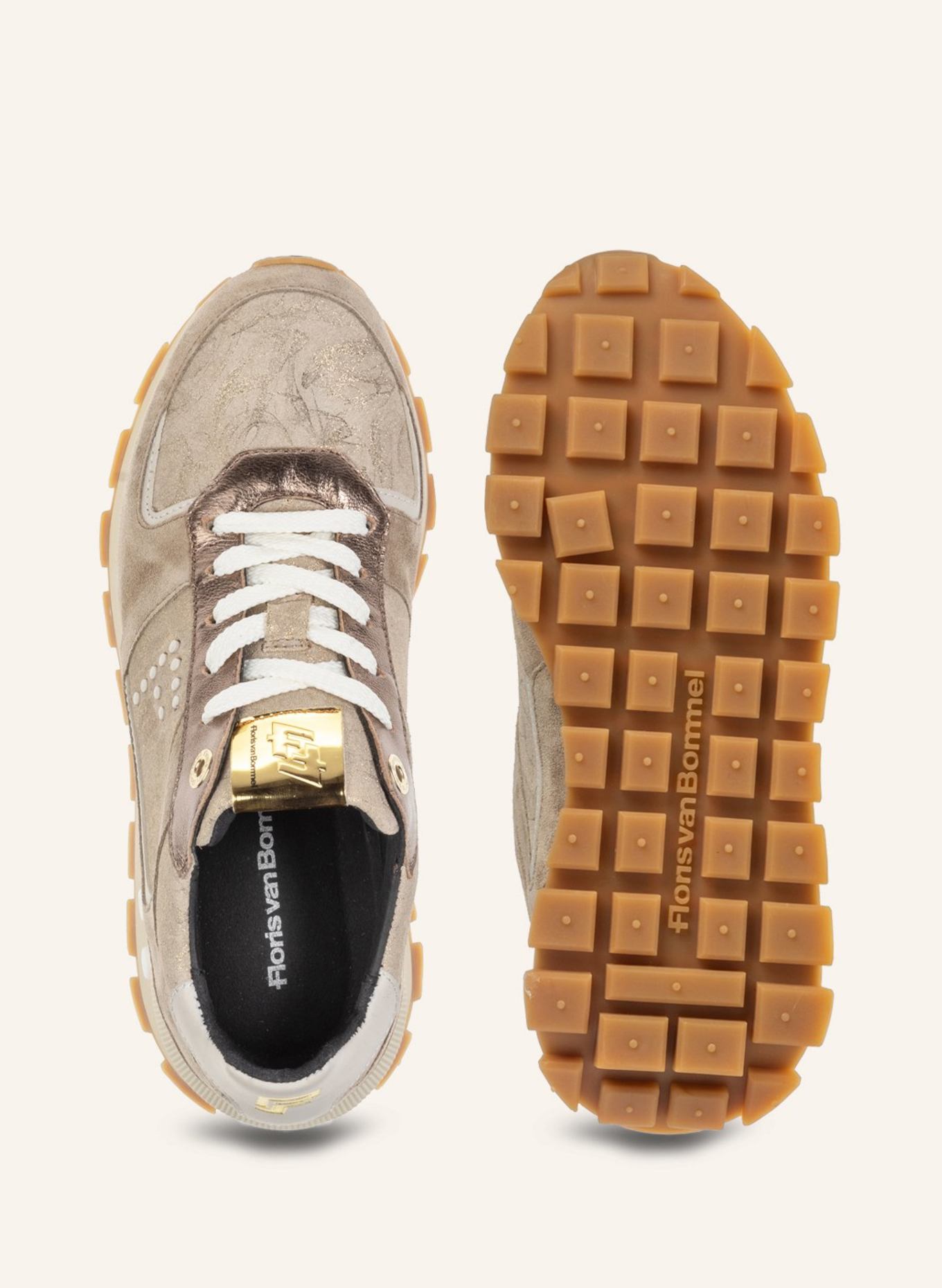 Floris van Bommel Sneaker BLOKKI 05: TAUPE