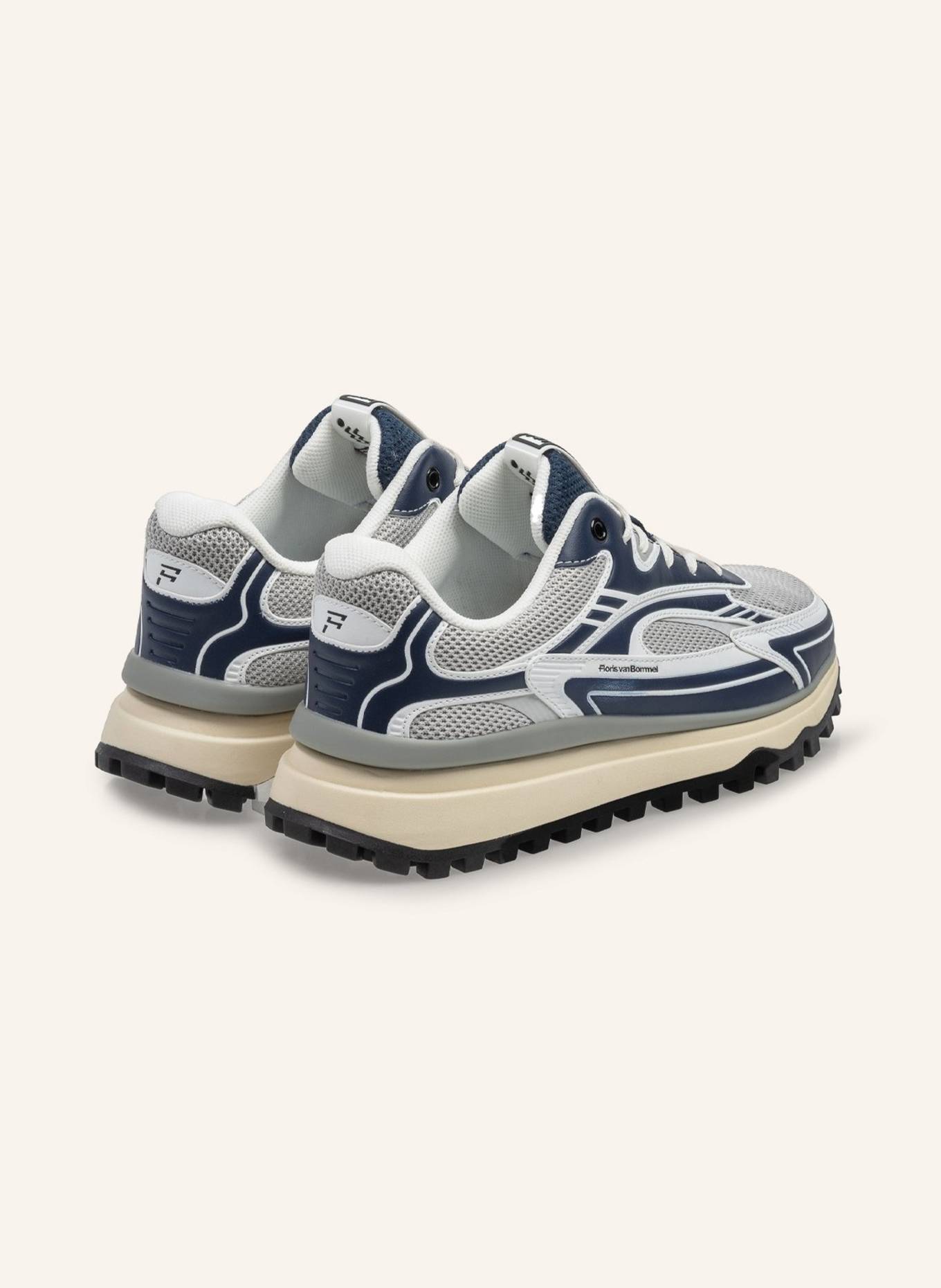Floris van Bommel Sneaker DE GRIPPER 06: DUNKELBLAU