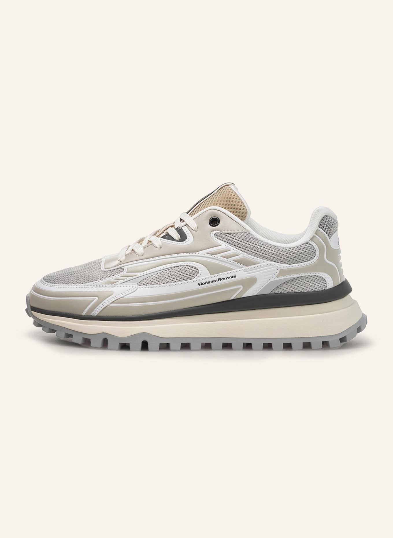 Floris van Bommel Sneaker DE GRIPPER 06: HELLBRAUN