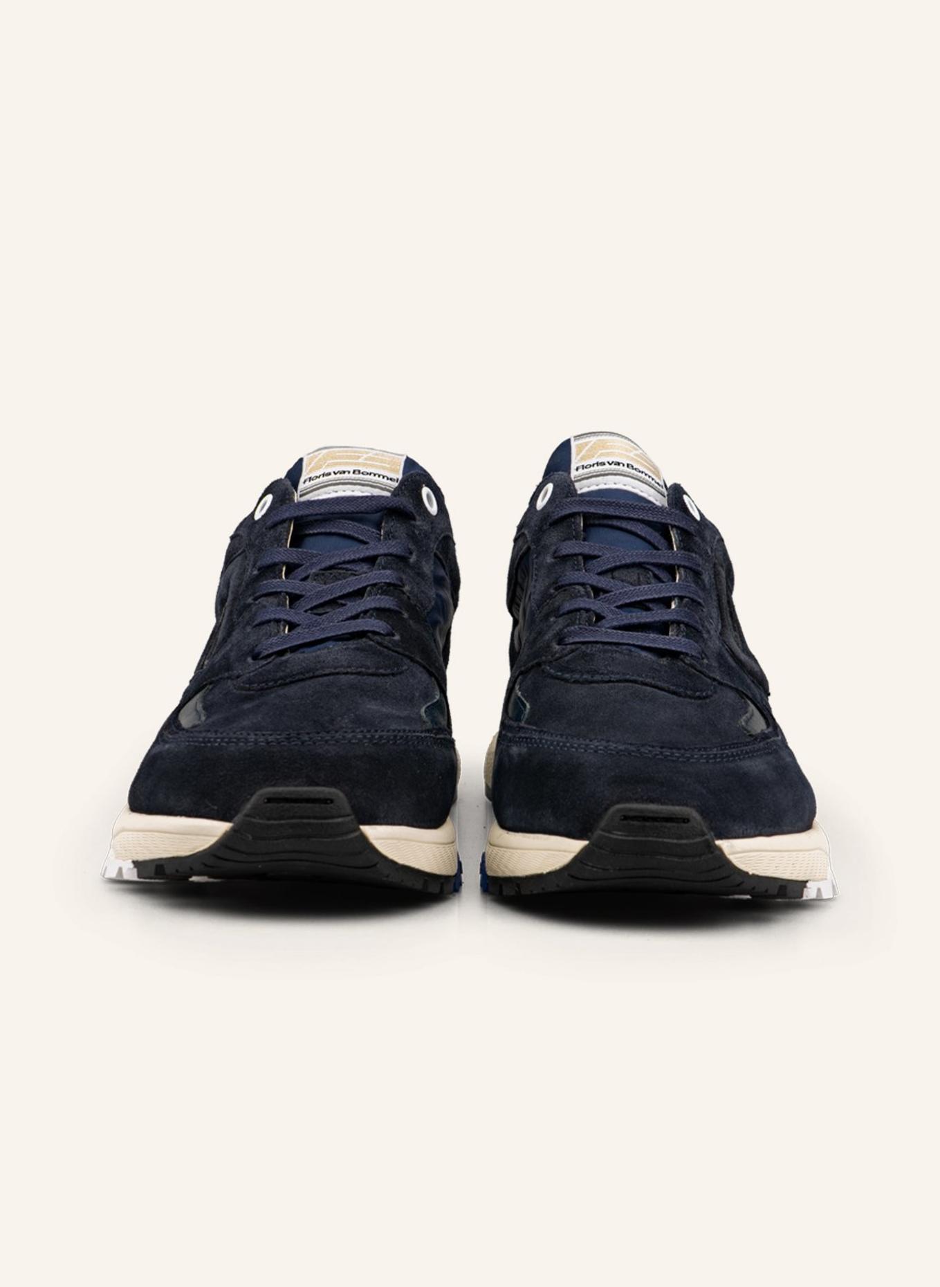 Floris van Bommel Sneaker DE TREENER 01: DUNKELBLAU