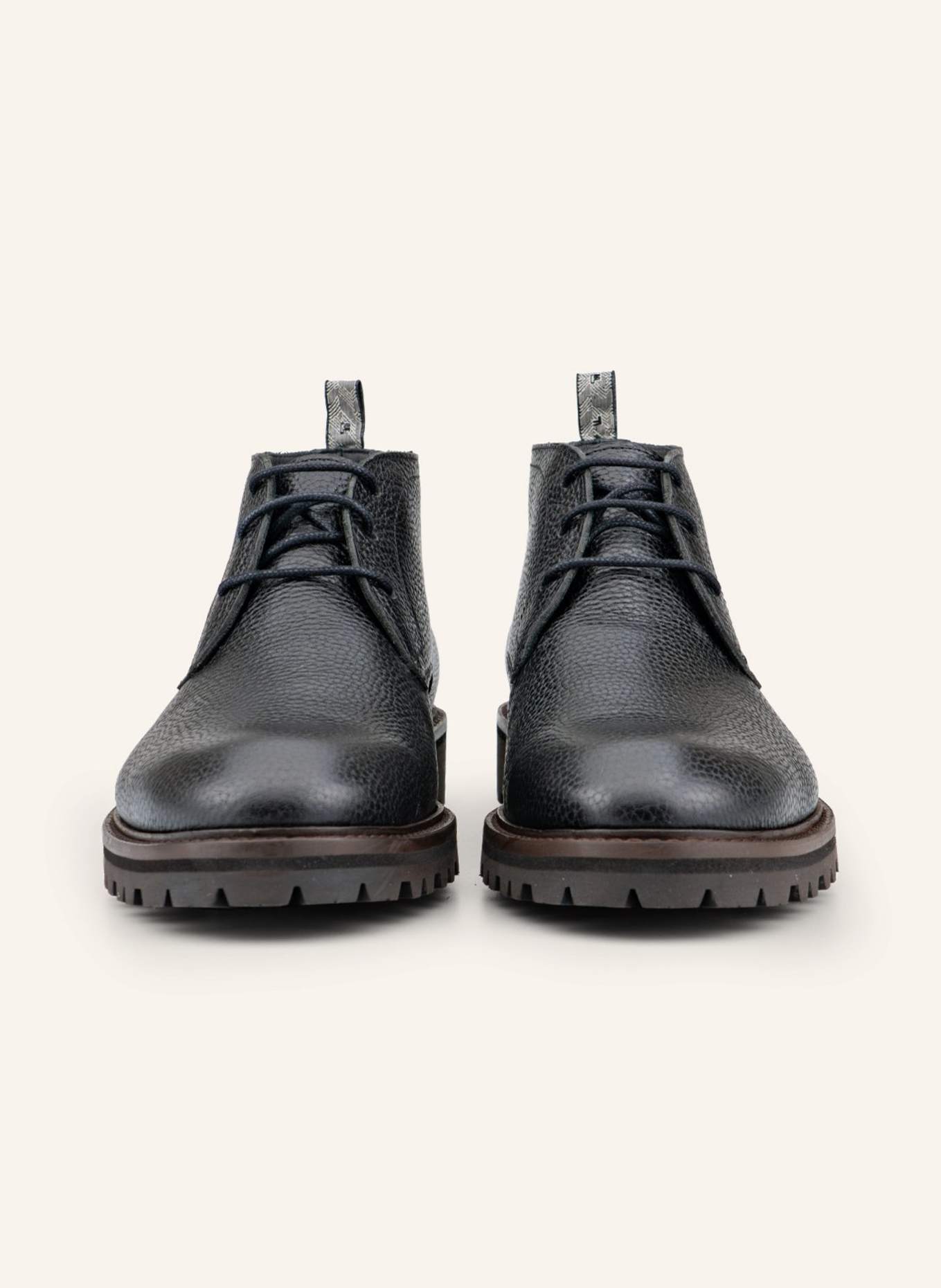 Floris van Bommel Schnürboots STURDI 01: SCHWARZ